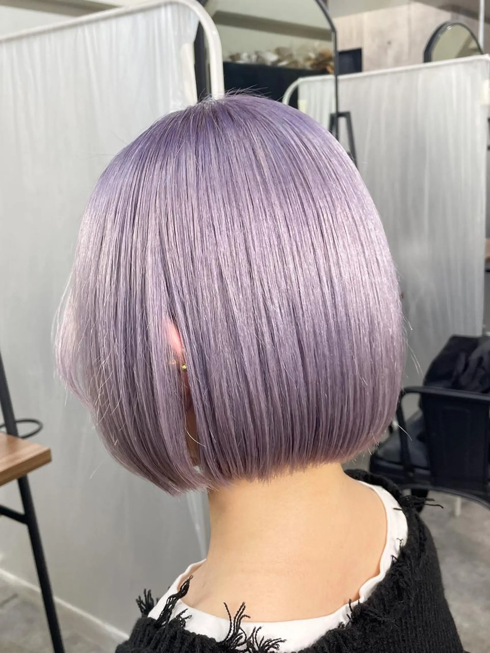ショート カラー パーマ ヘアアレンジ メンズ キッズ メンズハイトーン ハイトーンカラー ボブ ショートヘア 大人スタイル 太田のヘアスタイル