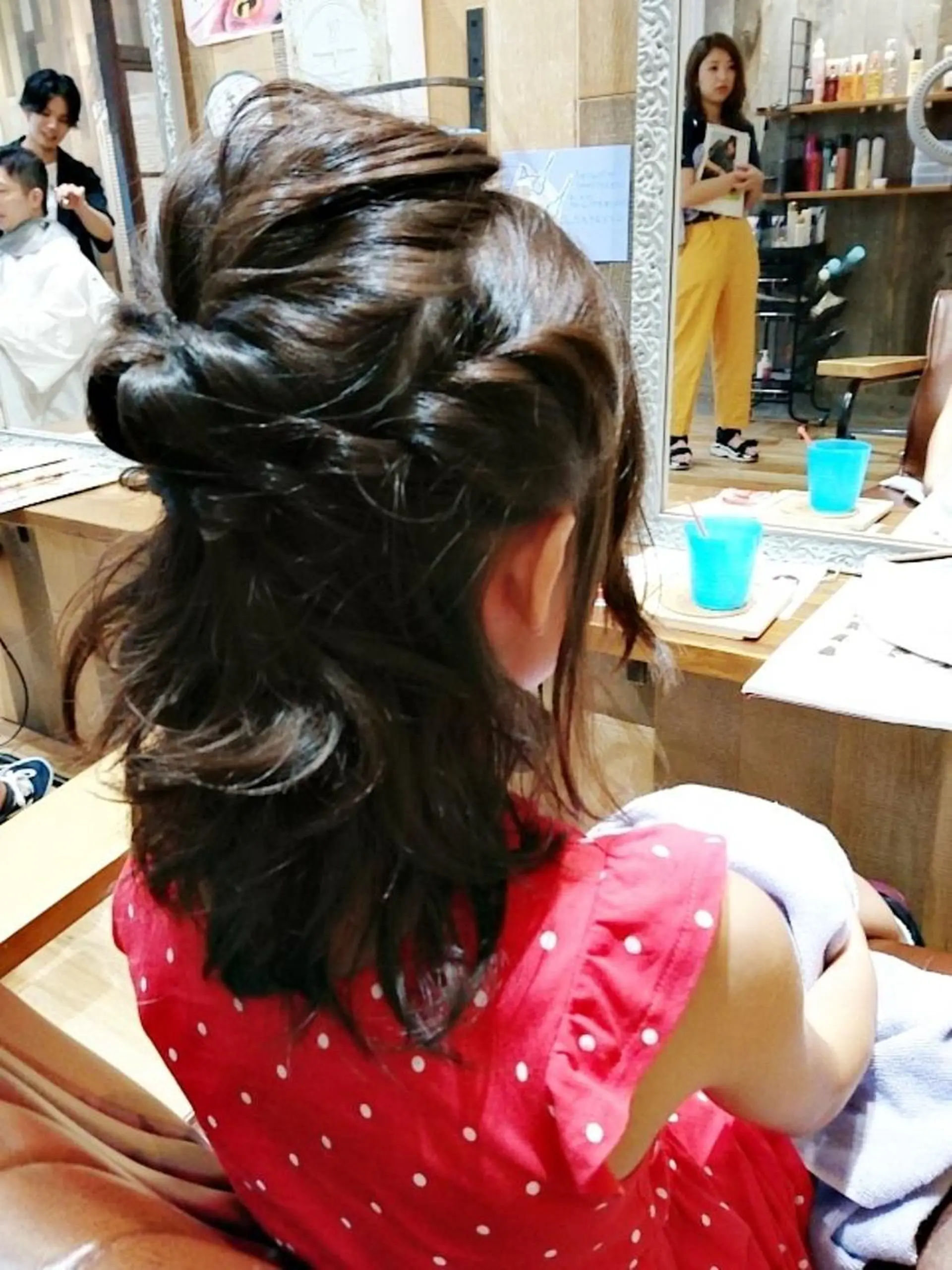 キッズ 槌本 健成のヘアスタイル