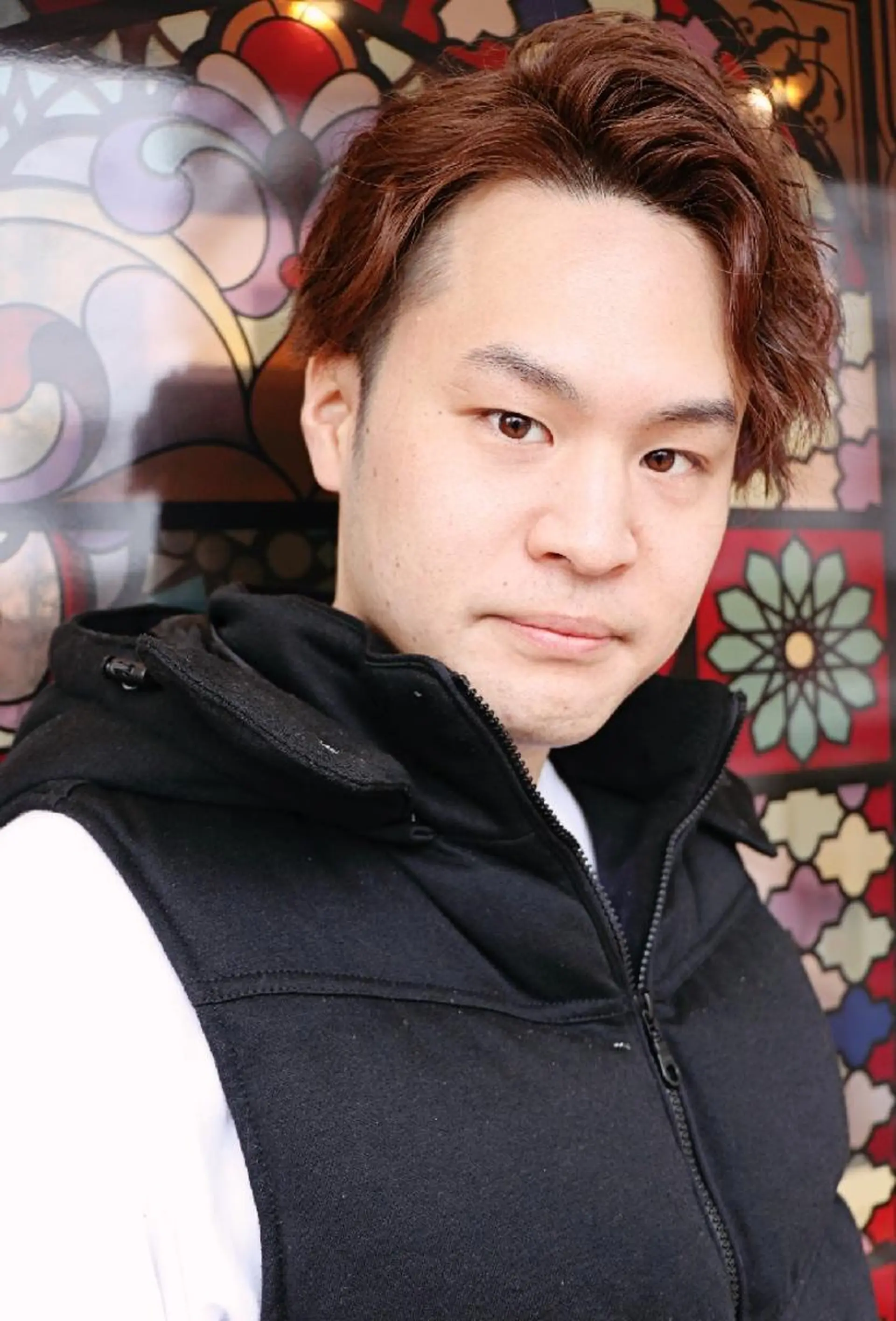 ショート カラー パーマ 徳永 博志のヘアスタイル