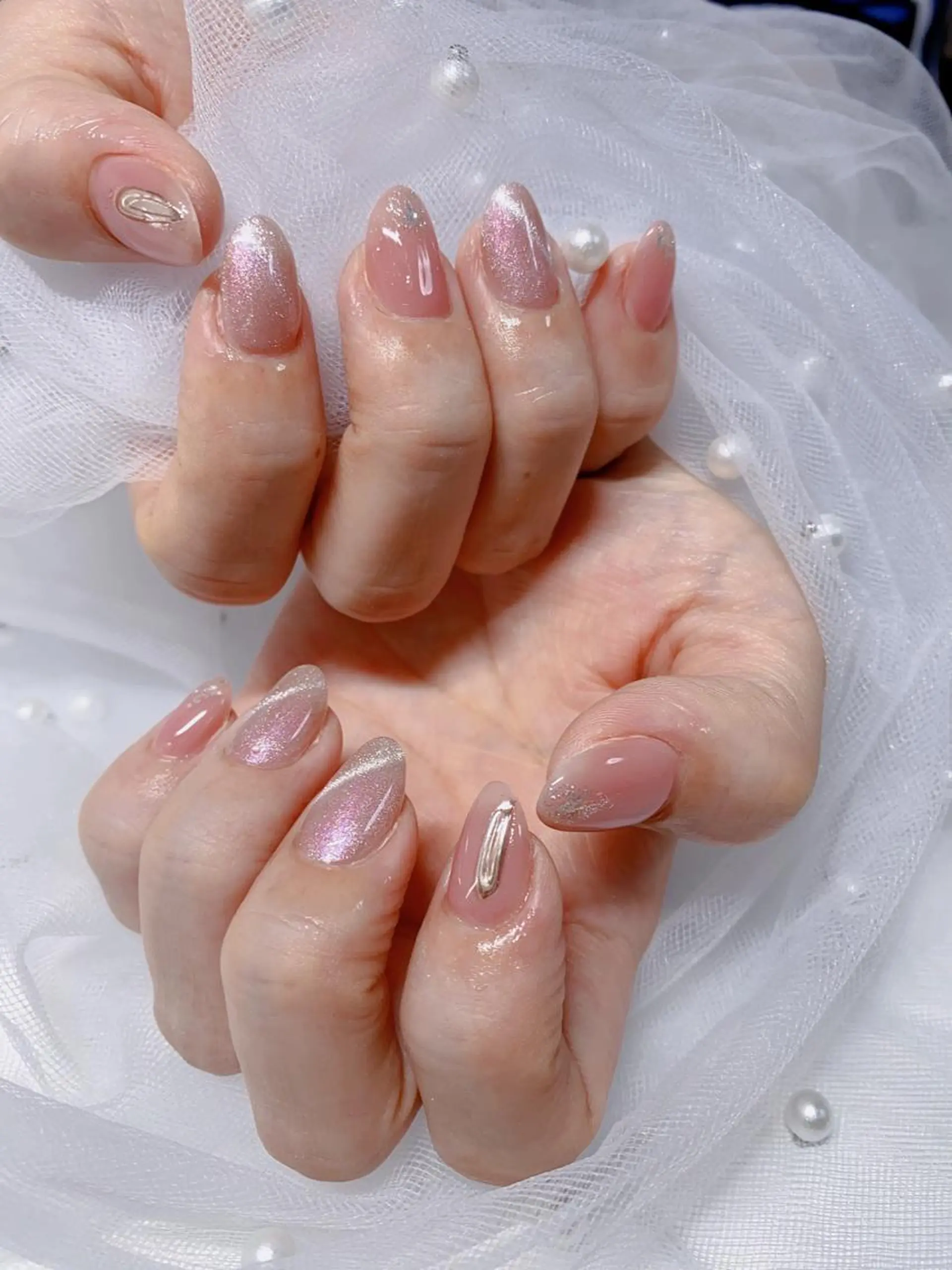 ネイル アートネイル ミラーネイル Jasmine nailsalon所属・ジャスミン ネイルサロンのネイルデザイン