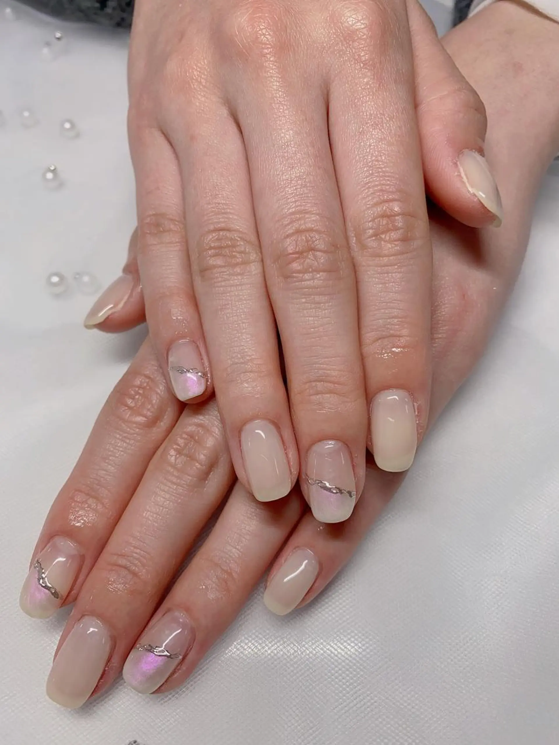 ネイル アートネイル ミラーネイル ハンドネイル Jasmine nailsalon所属・ジャスミン ネイルサロンのネイルデザイン