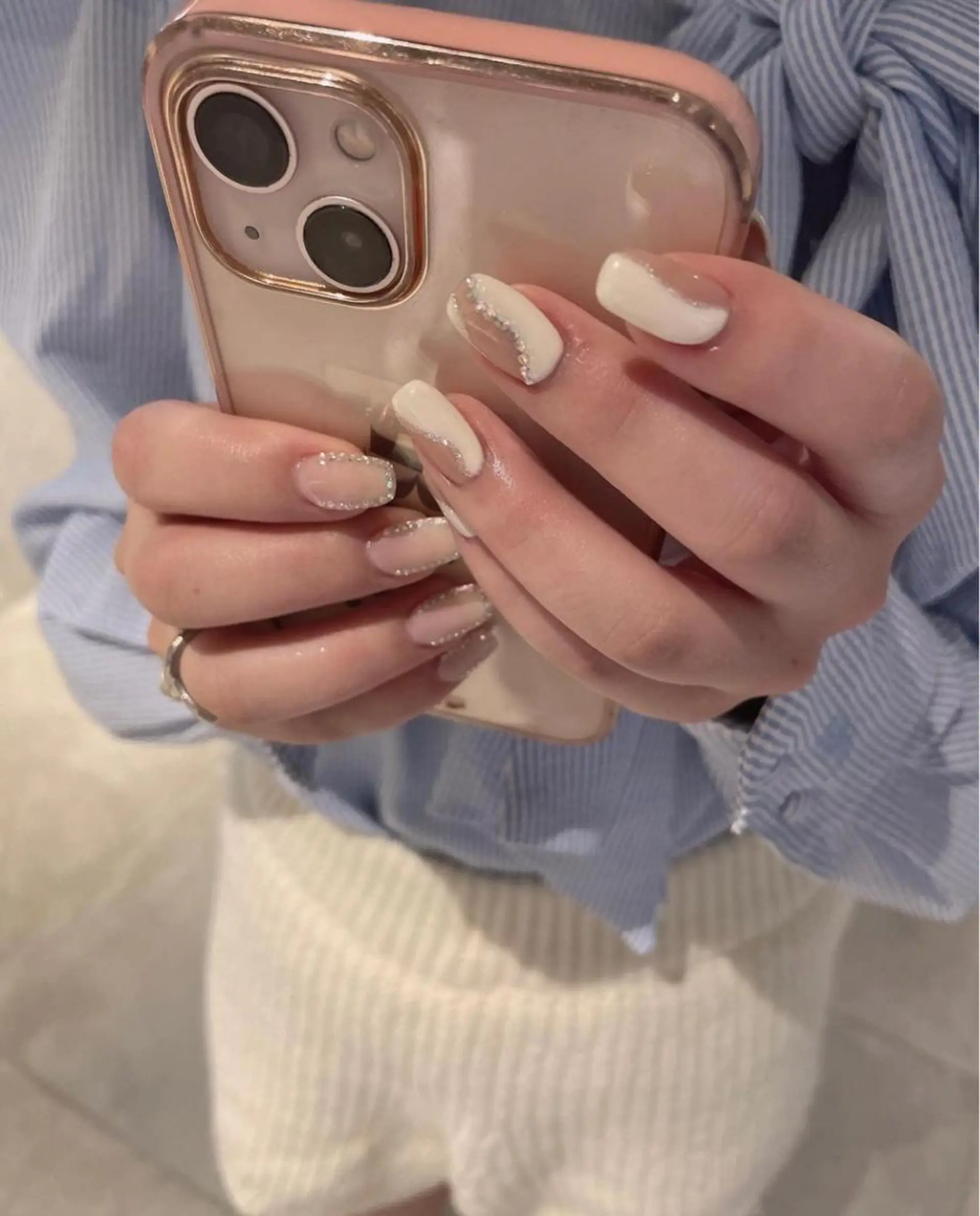 ネイル ハンドネイル ワンホン・韓国系 natsumiのネイルデザイン