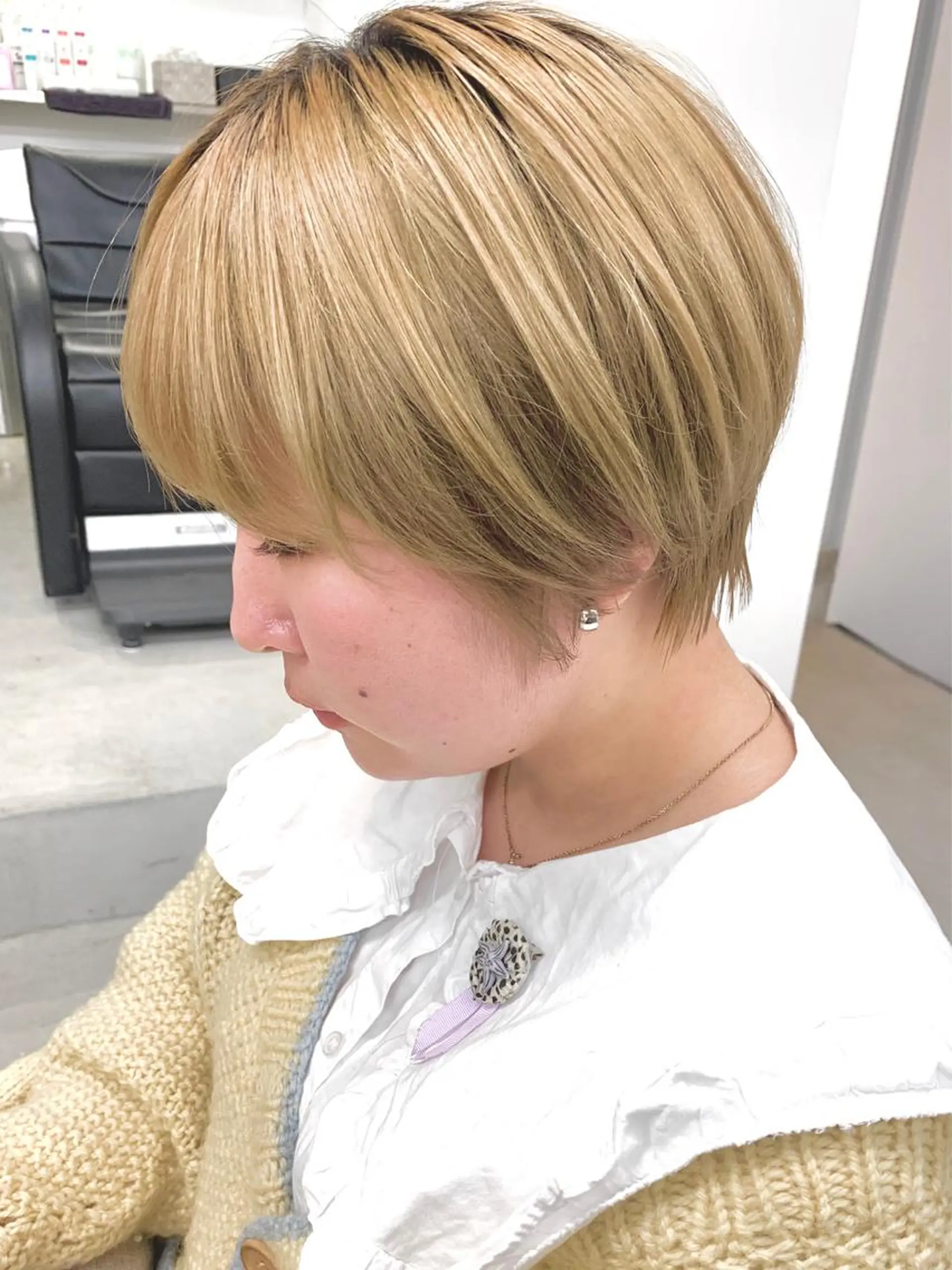 ショート leben serikaのヘアスタイル