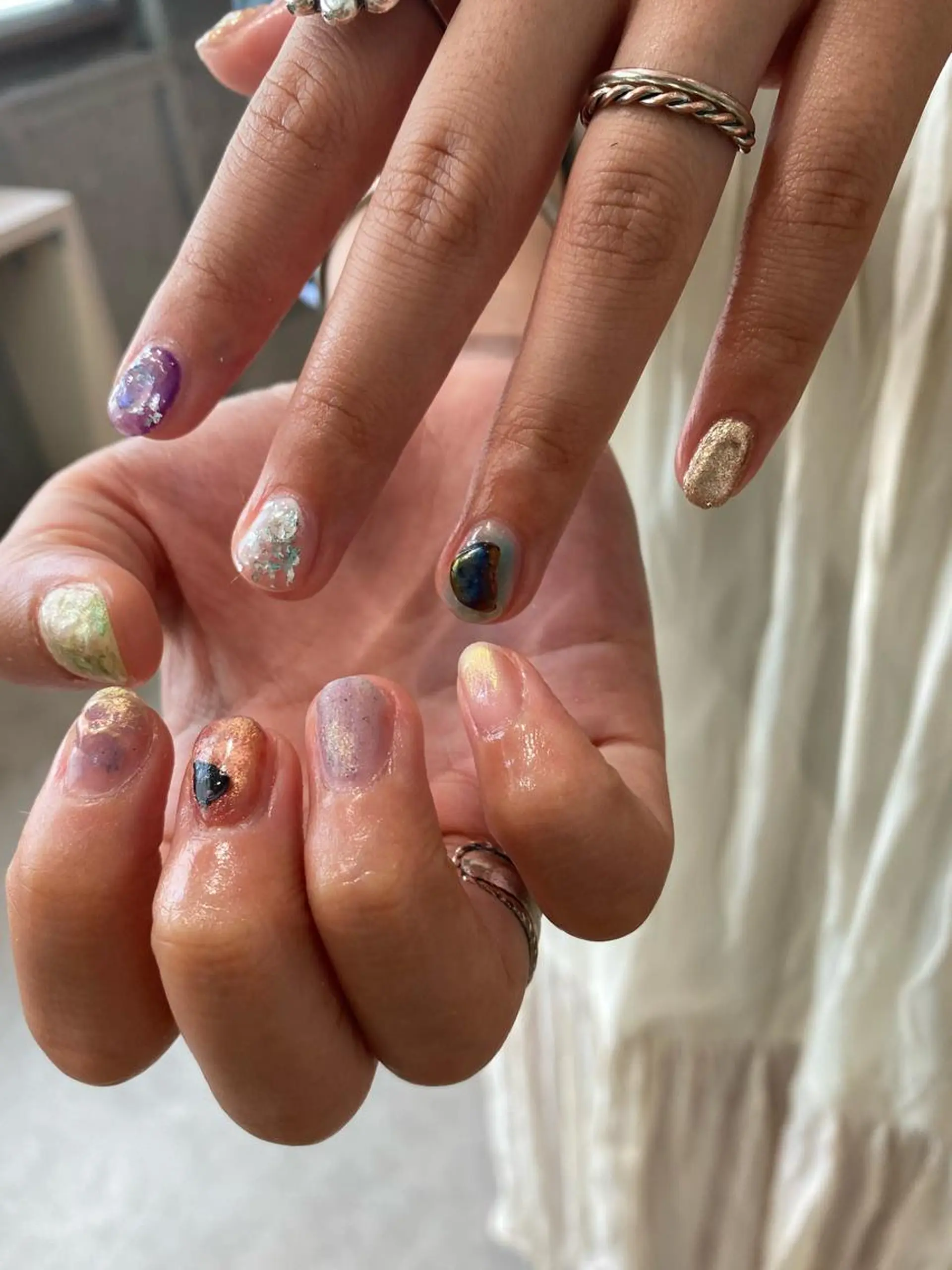 ネイル RISAKO 艶髪モテヘア🎀府中のヘアスタイル