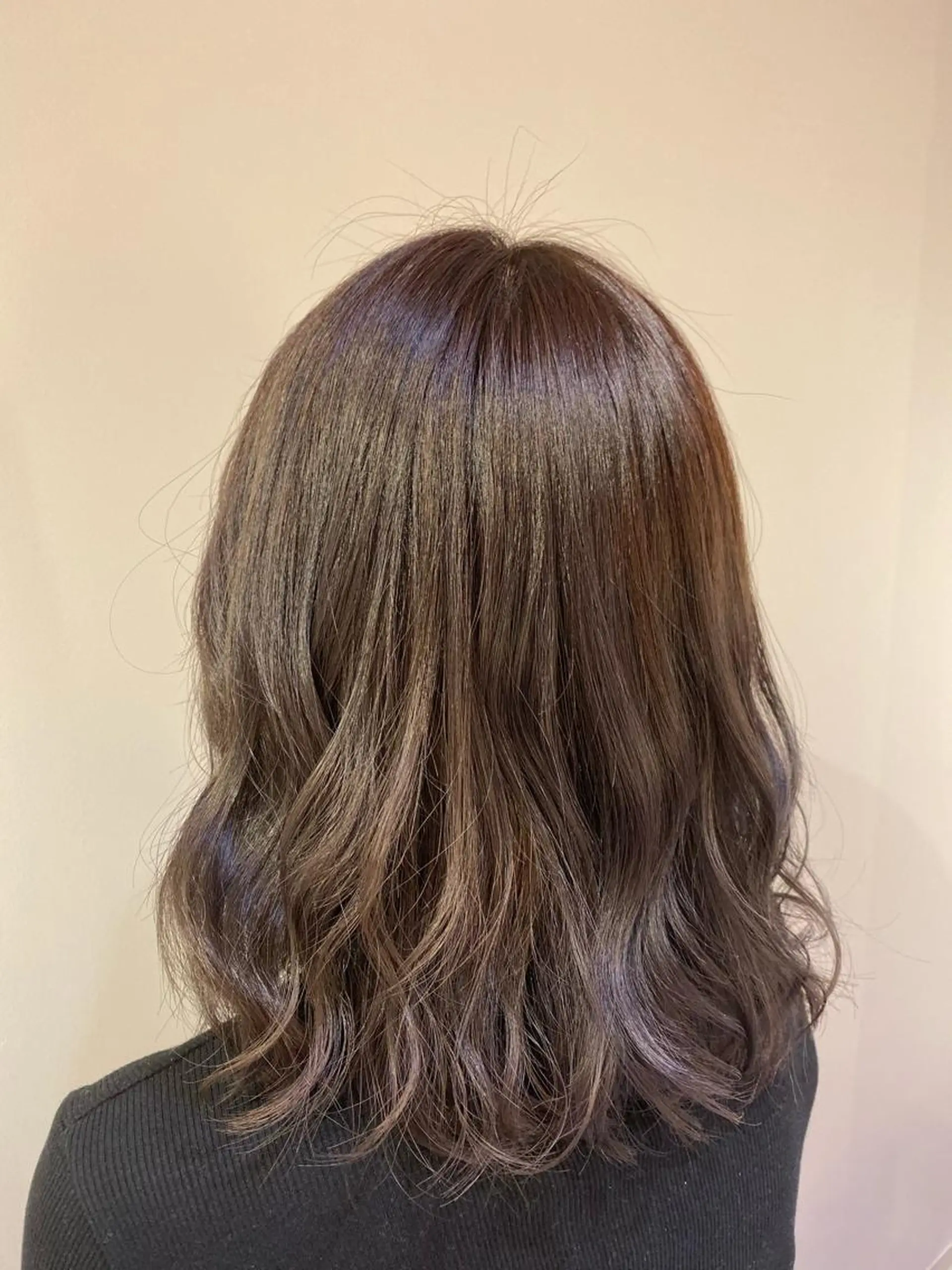 ミディアム カラー RIYA❤︎ Aujuaソムリエのヘアスタイル