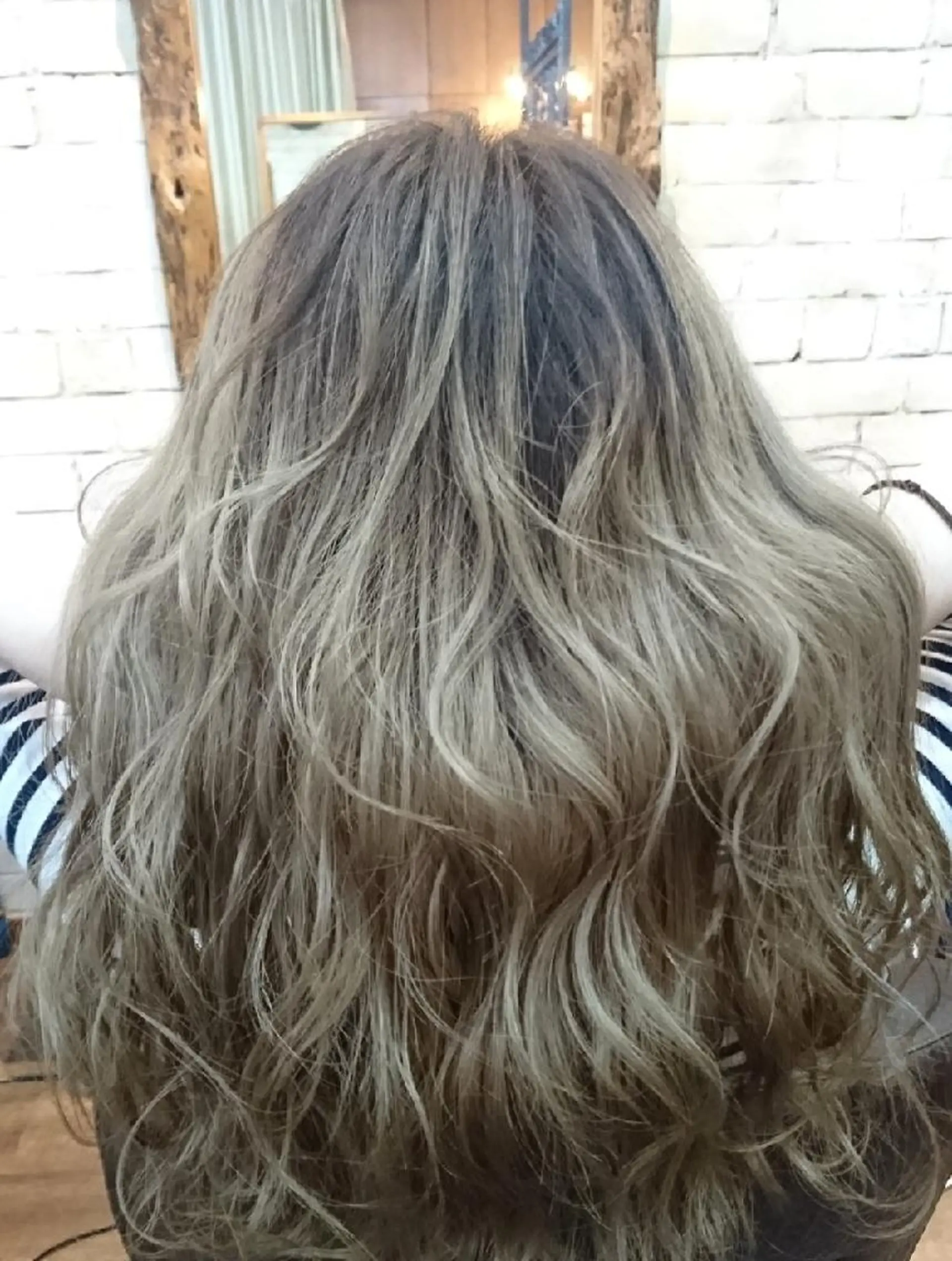 ロング ヘアアレンジ メンズ パーマ カラー メンズハイライト グラデーションカラー ハイライトカラー ハイライト まとまり💯悩み改善 ★松本尚弥★店長のヘアスタイル