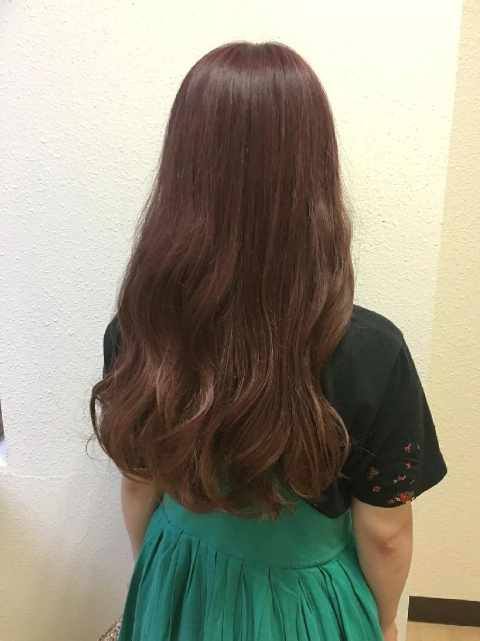 ロング カラー ピンクカラー バイオレットカラー ヘアカラー ＊Cielo＊ 佐藤 幸世のヘアスタイル