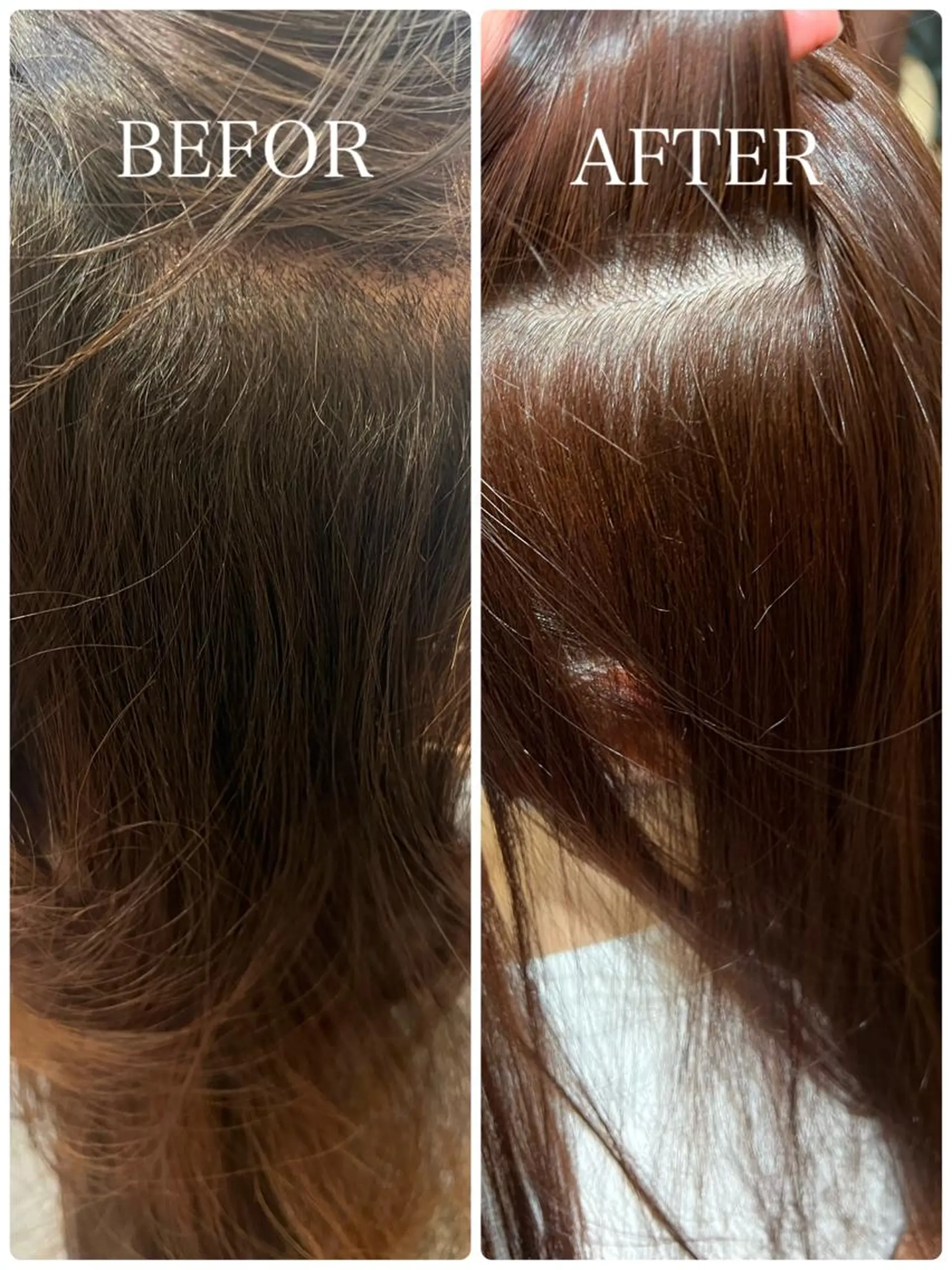 ロング 村中 逸紀のヘアスタイル