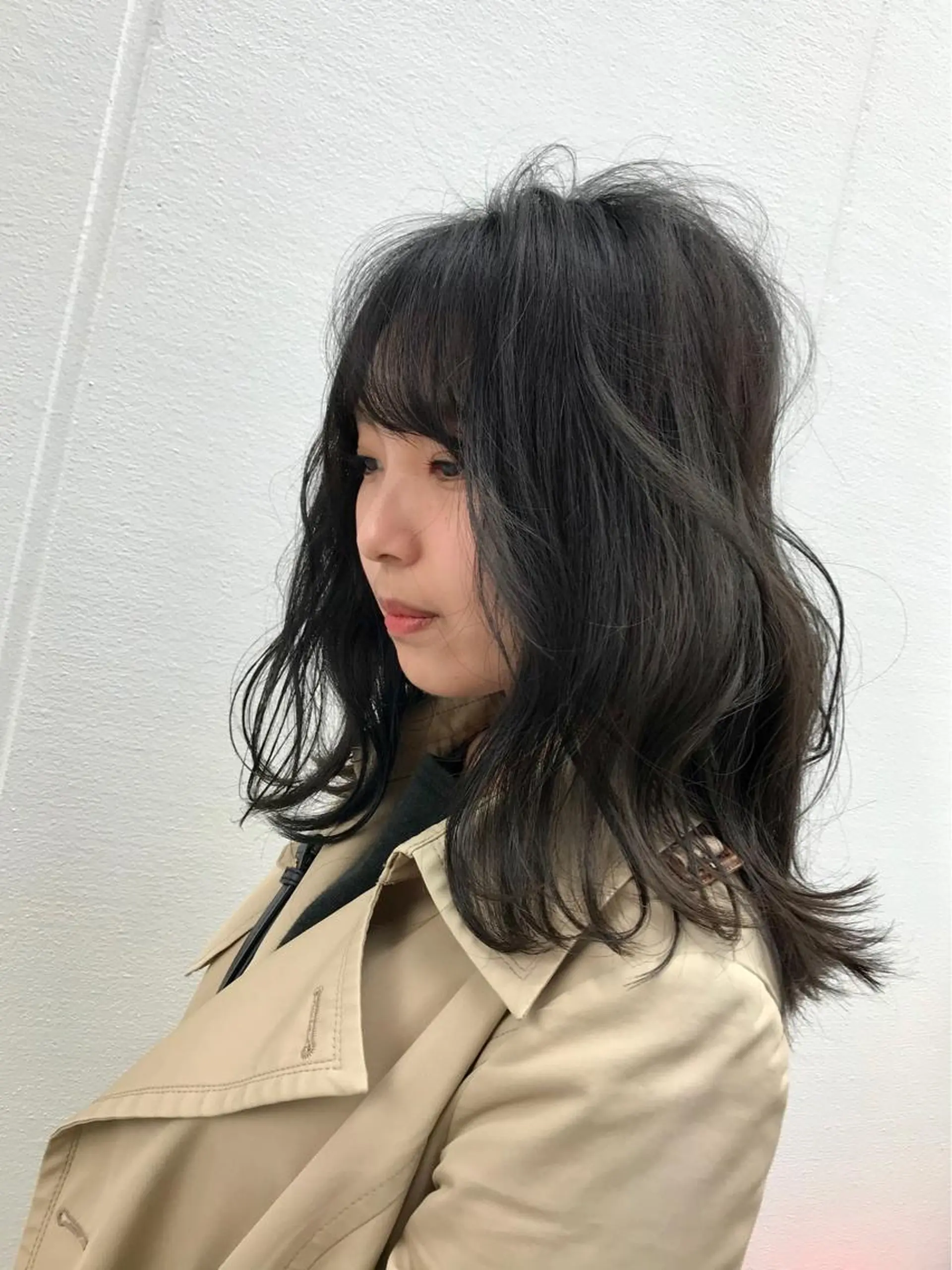 セミロング カラー KOOKI スティードトーキョーのヘアスタイル