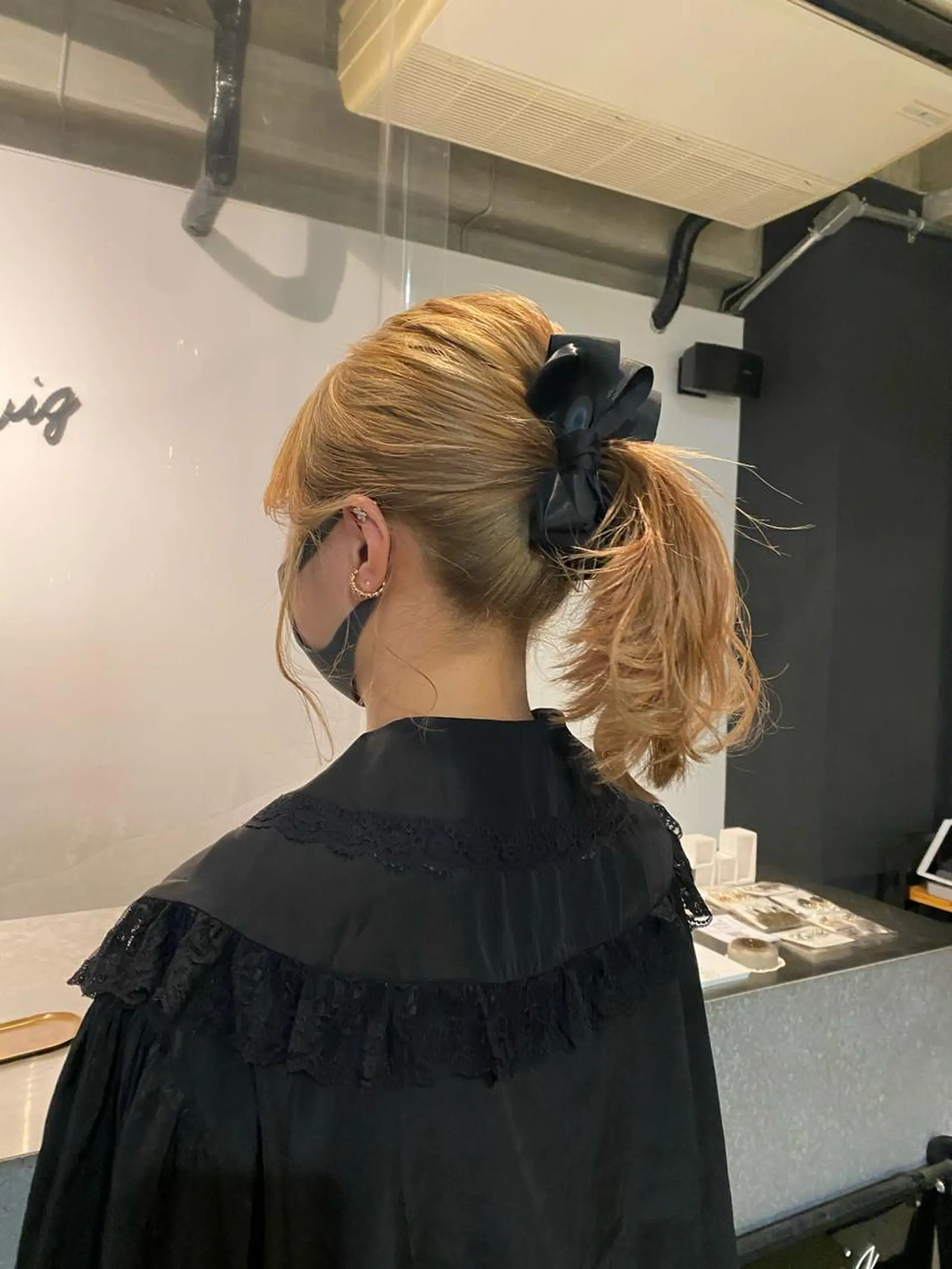 ミディアム カラー ブリーチ ブロンド トリートメント トレンドヘア◎ 店長 清原佑太のヘアスタイル
