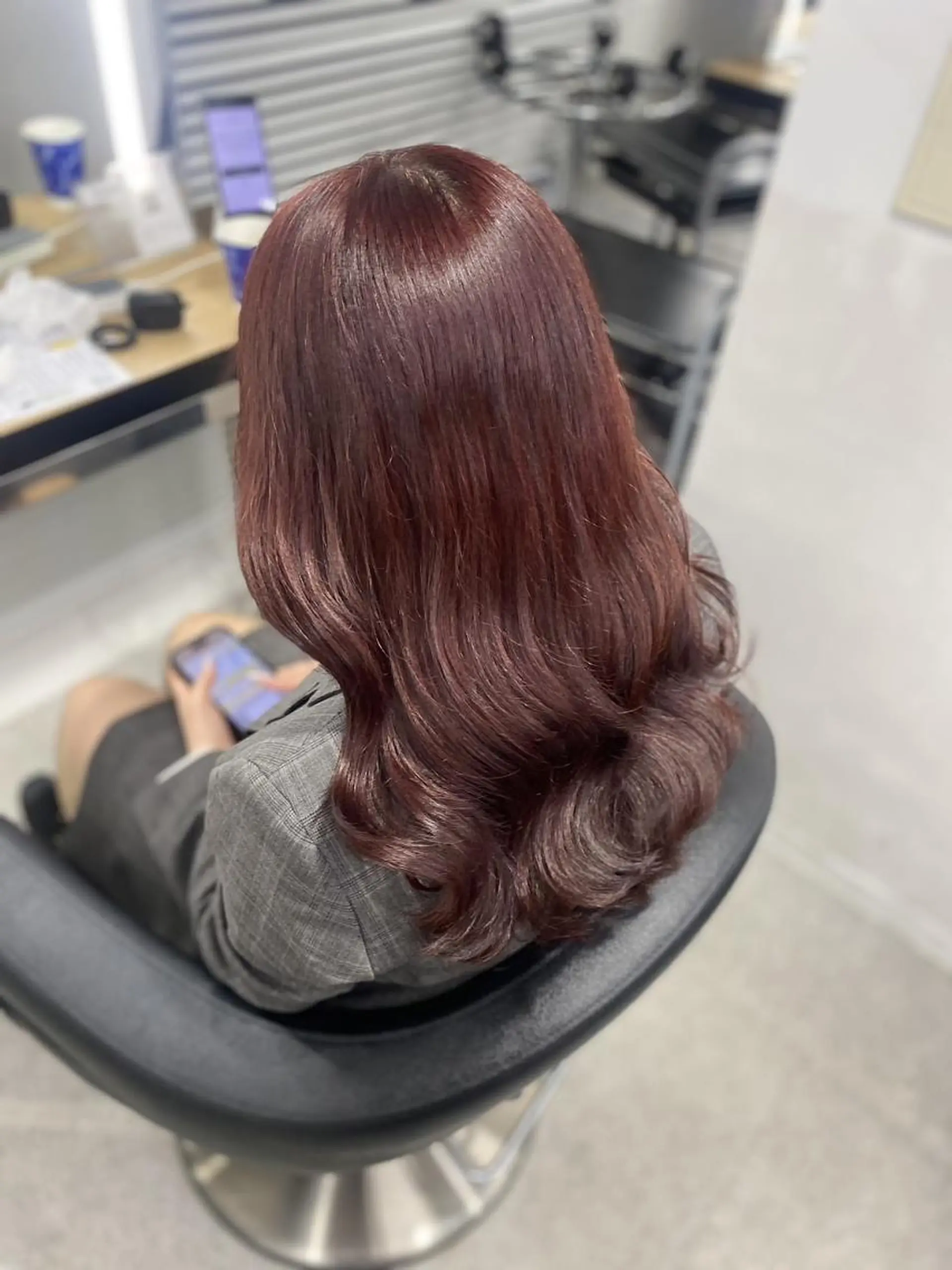 カラー girly❤︎暖色ヘ ア➰🎀HINANOのヘアスタイル