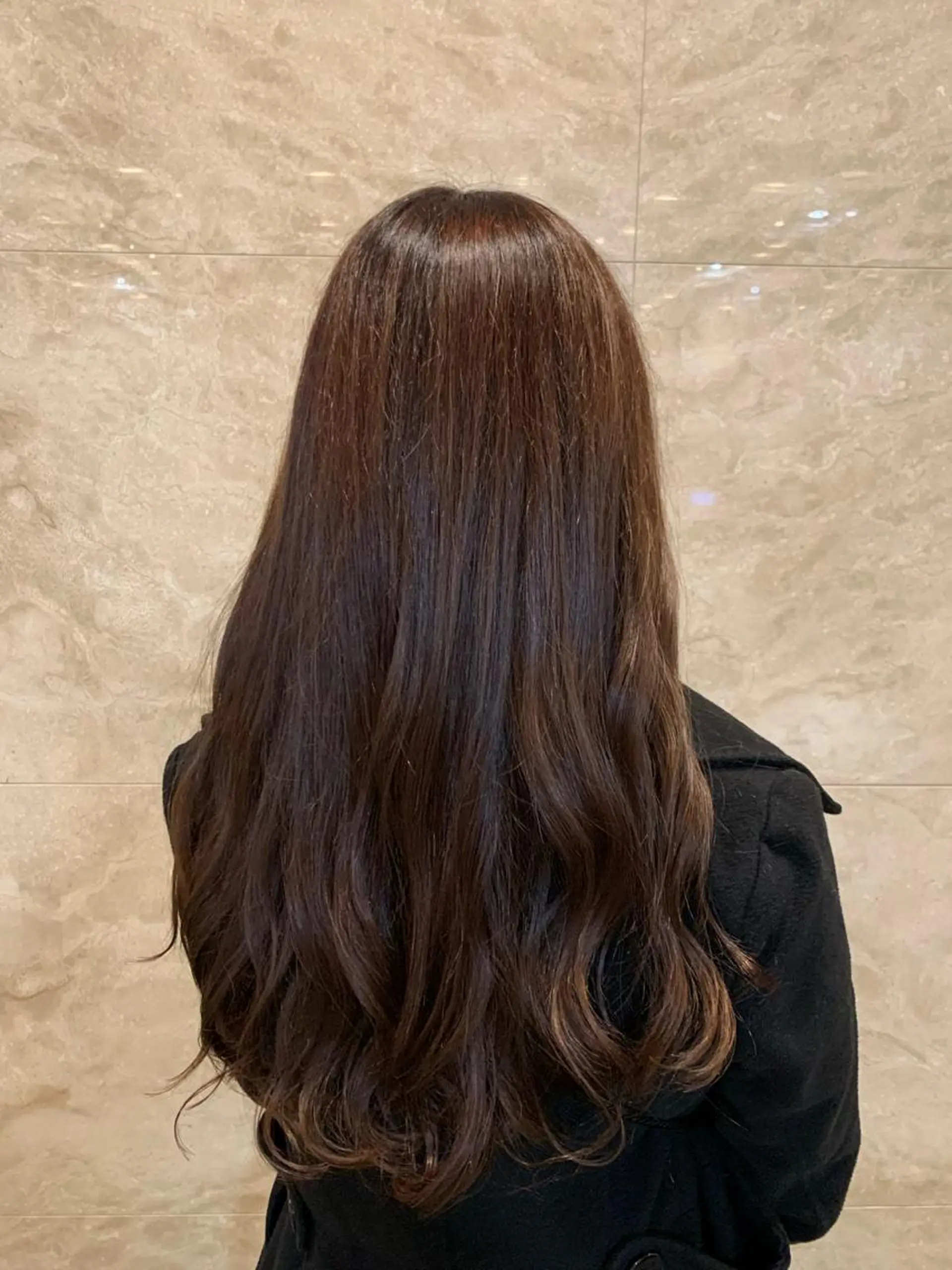 ロング カラー カット ヘアカラー 中島 由理菜のヘアスタイル