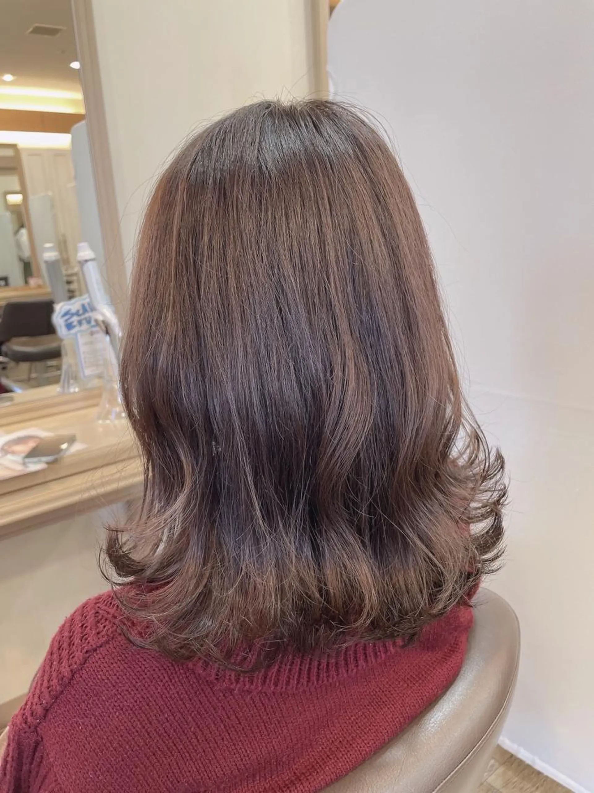 ミディアム カラー アディクシーカラー ベージュカラー ラベンダーカラー ラベンダーベージュ カット ヘアカラー 尚平 40代からの 髪質改善専門のその他イメージ