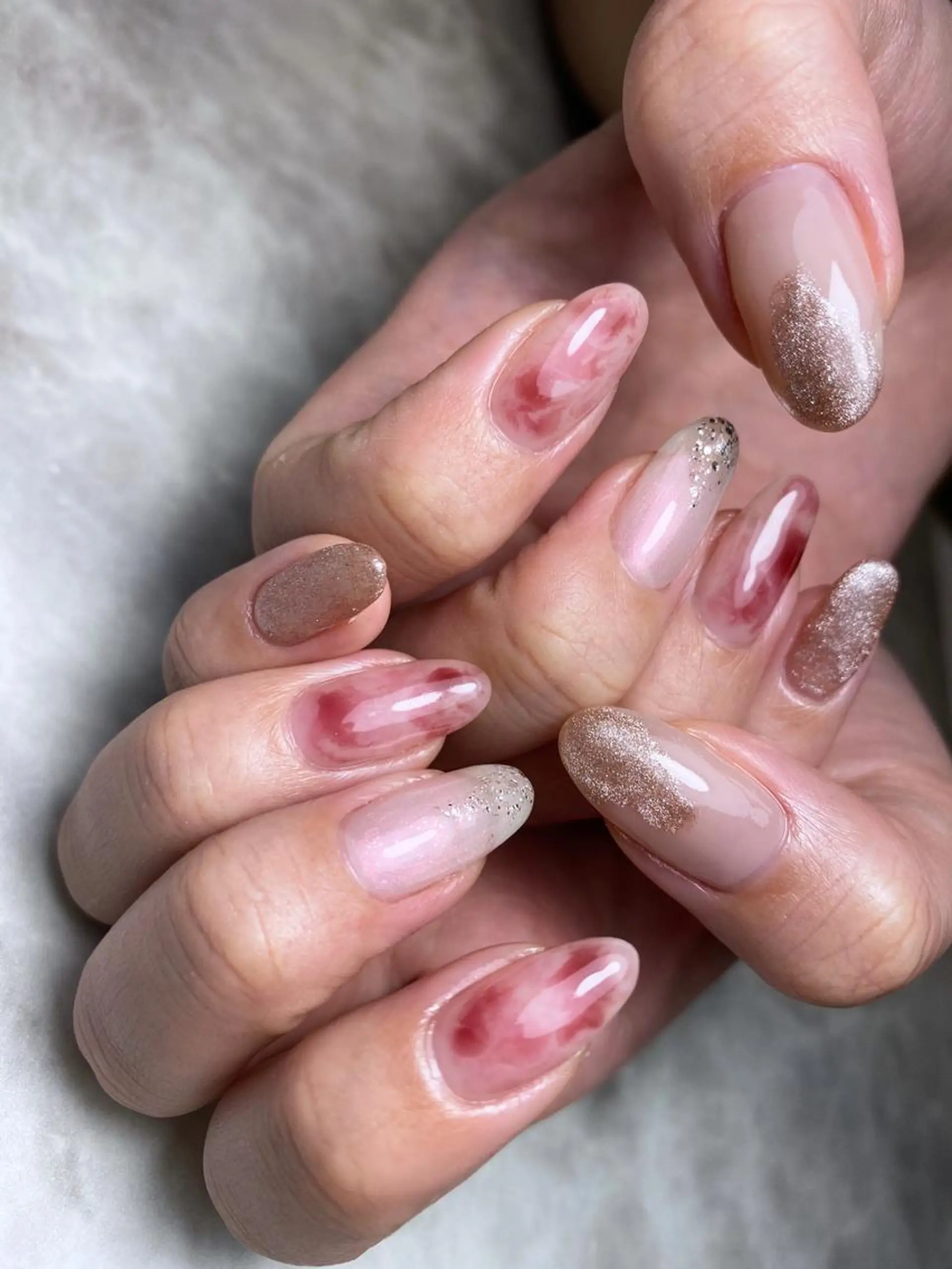 ネイル ハンドネイル ハンドケア 🌿Charme🌿 MAIのネイルデザイン