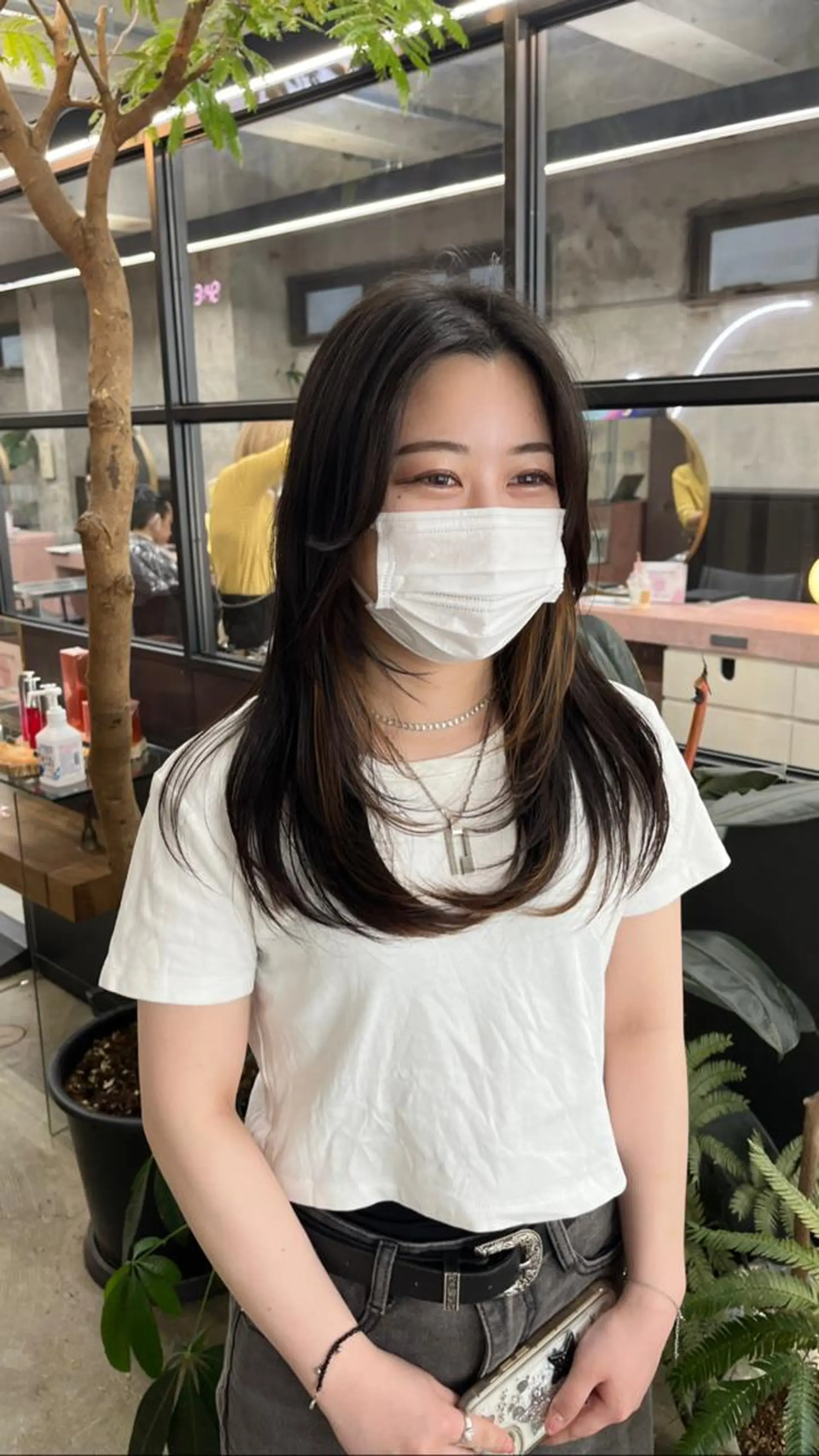 ロング 中江 友哉のヘアスタイル