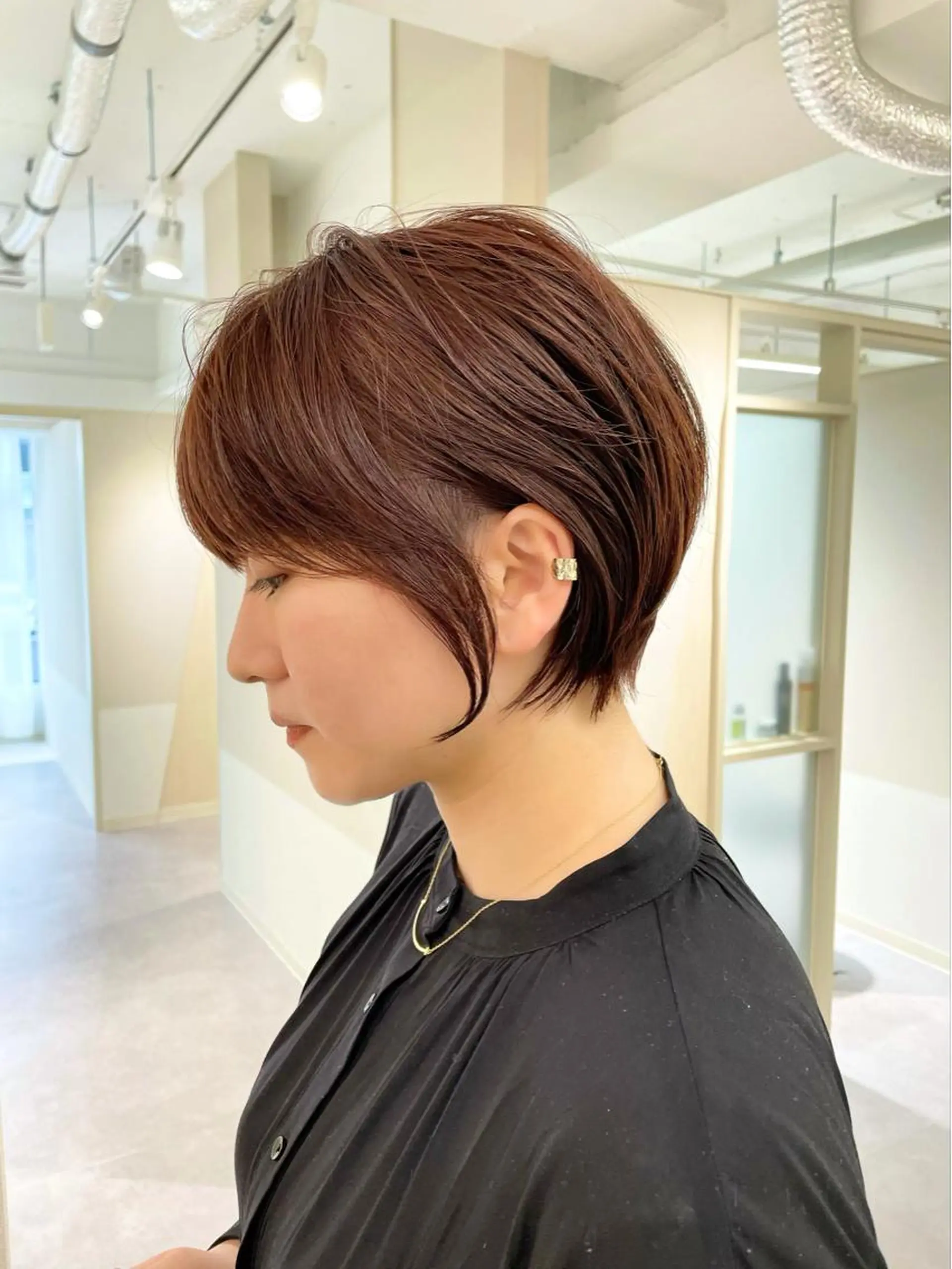 ショート 江崎 良のヘアスタイル