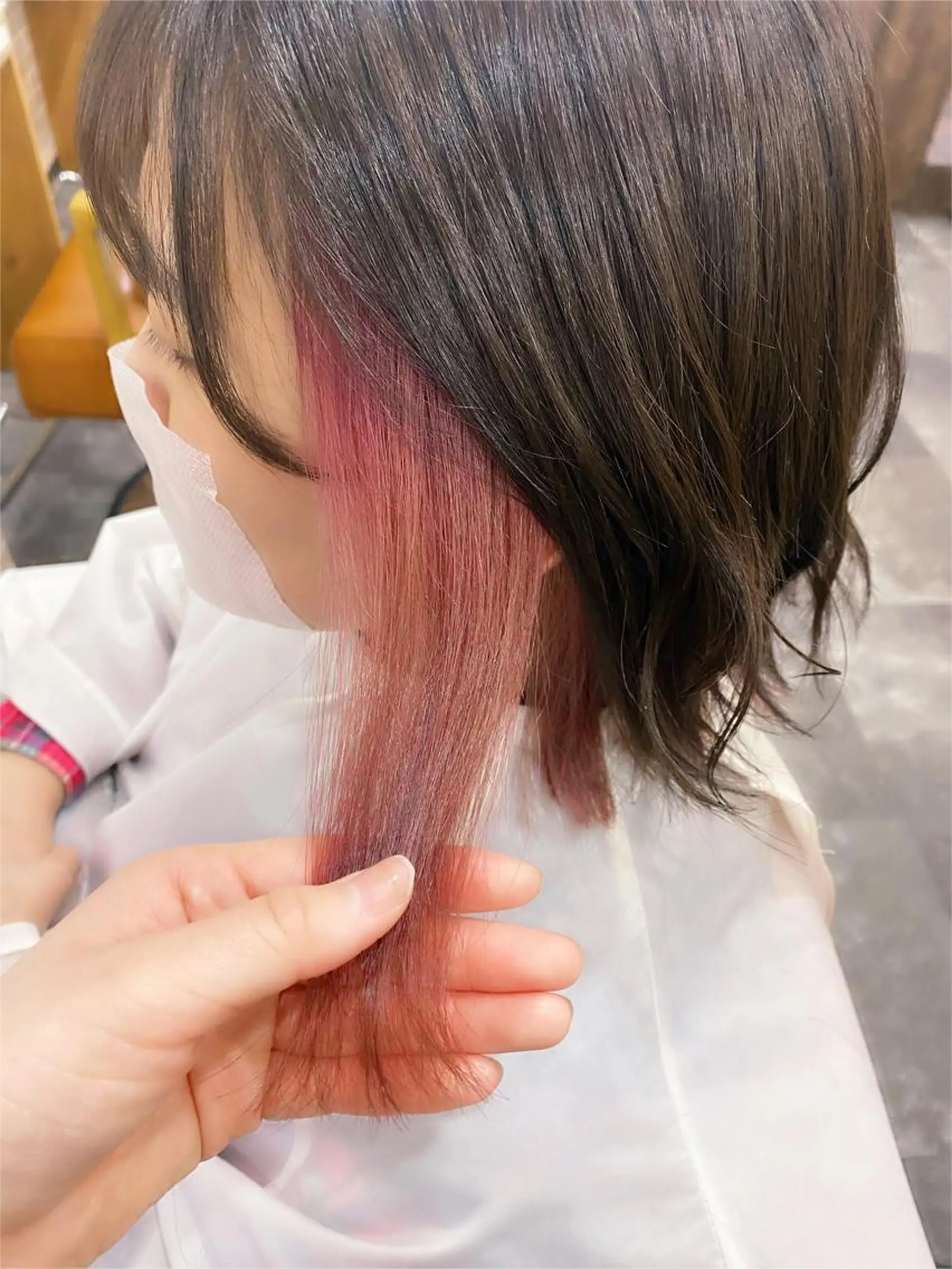 ミディアム ヘアカラー トリートメント 美髪ヘア 🤍erikaのヘアスタイル