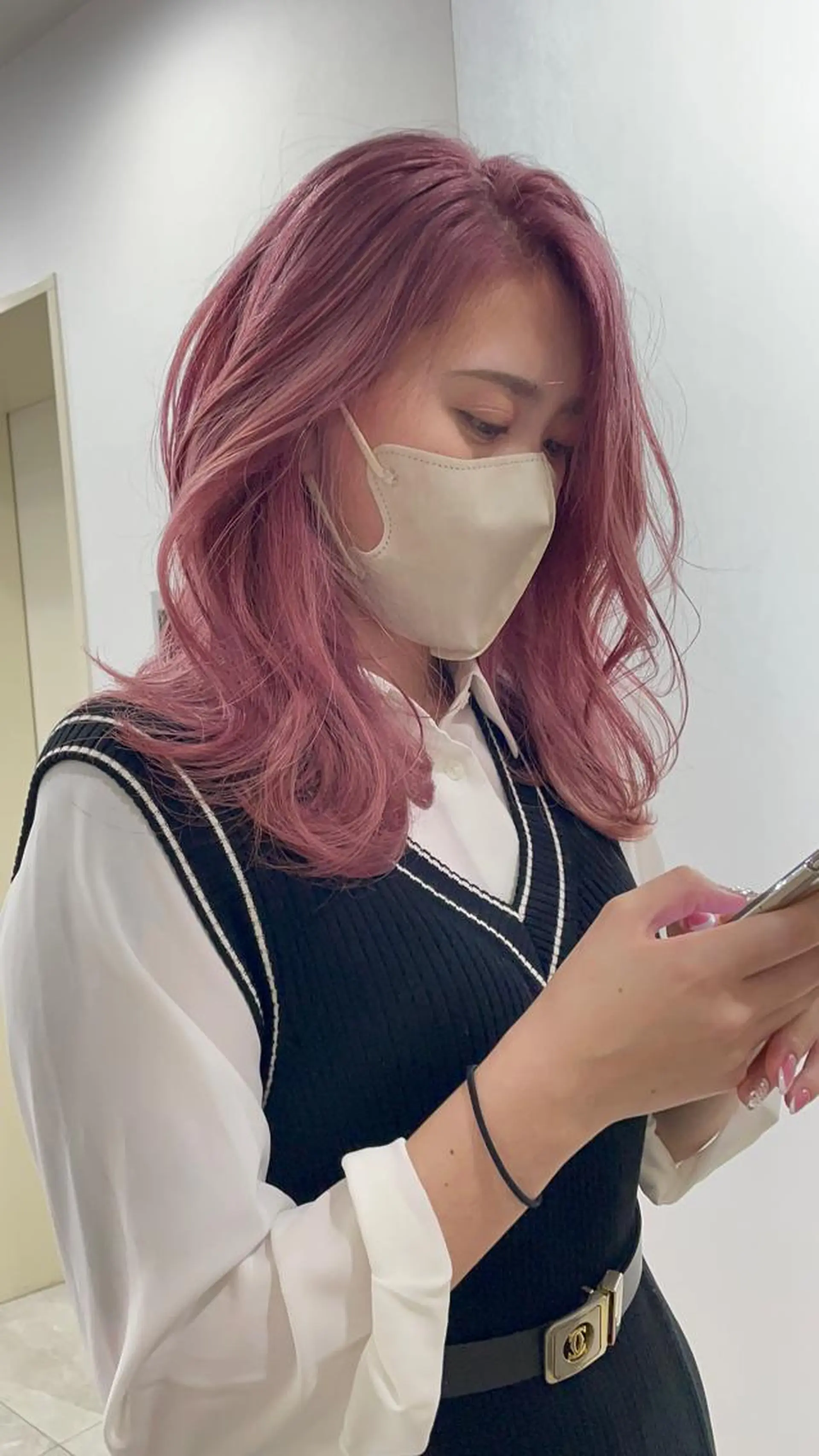 セミロング 小山 一之のヘアスタイル