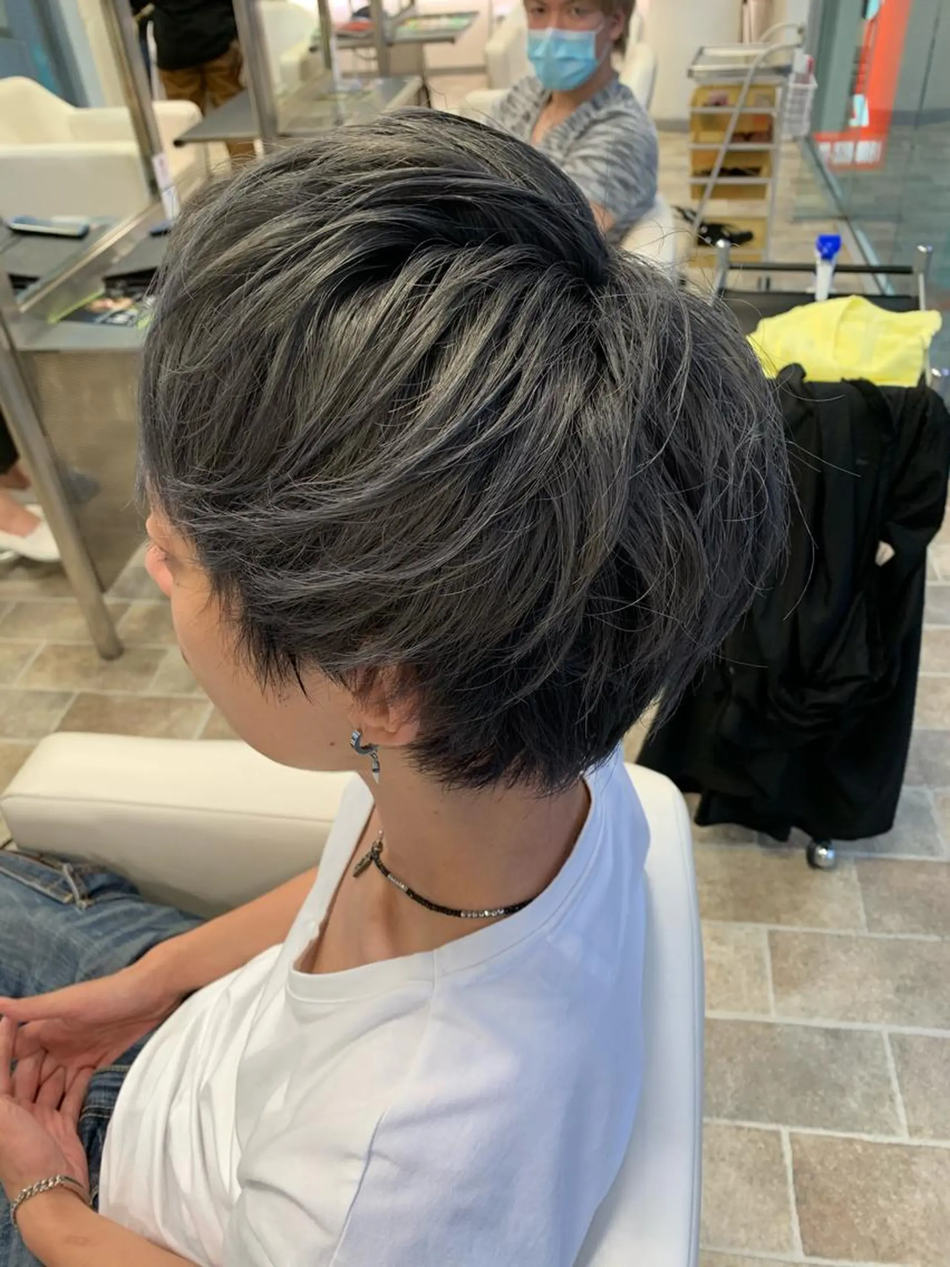 ショート カラー メンズ 園田 将士のヘアスタイル