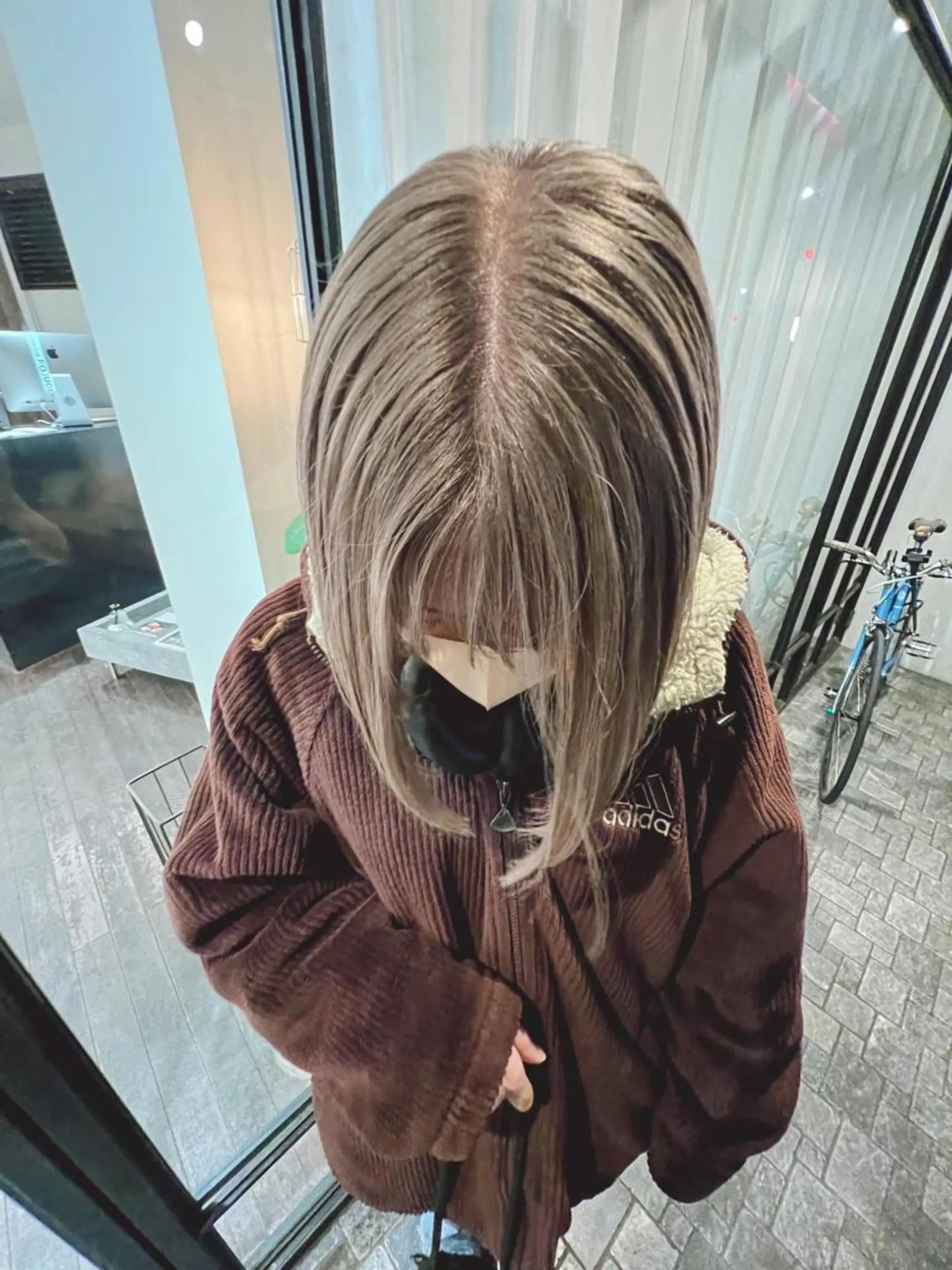 ミディアム カラー 🌈ケアブリーチ🌈 おぐまなつきのヘアスタイル