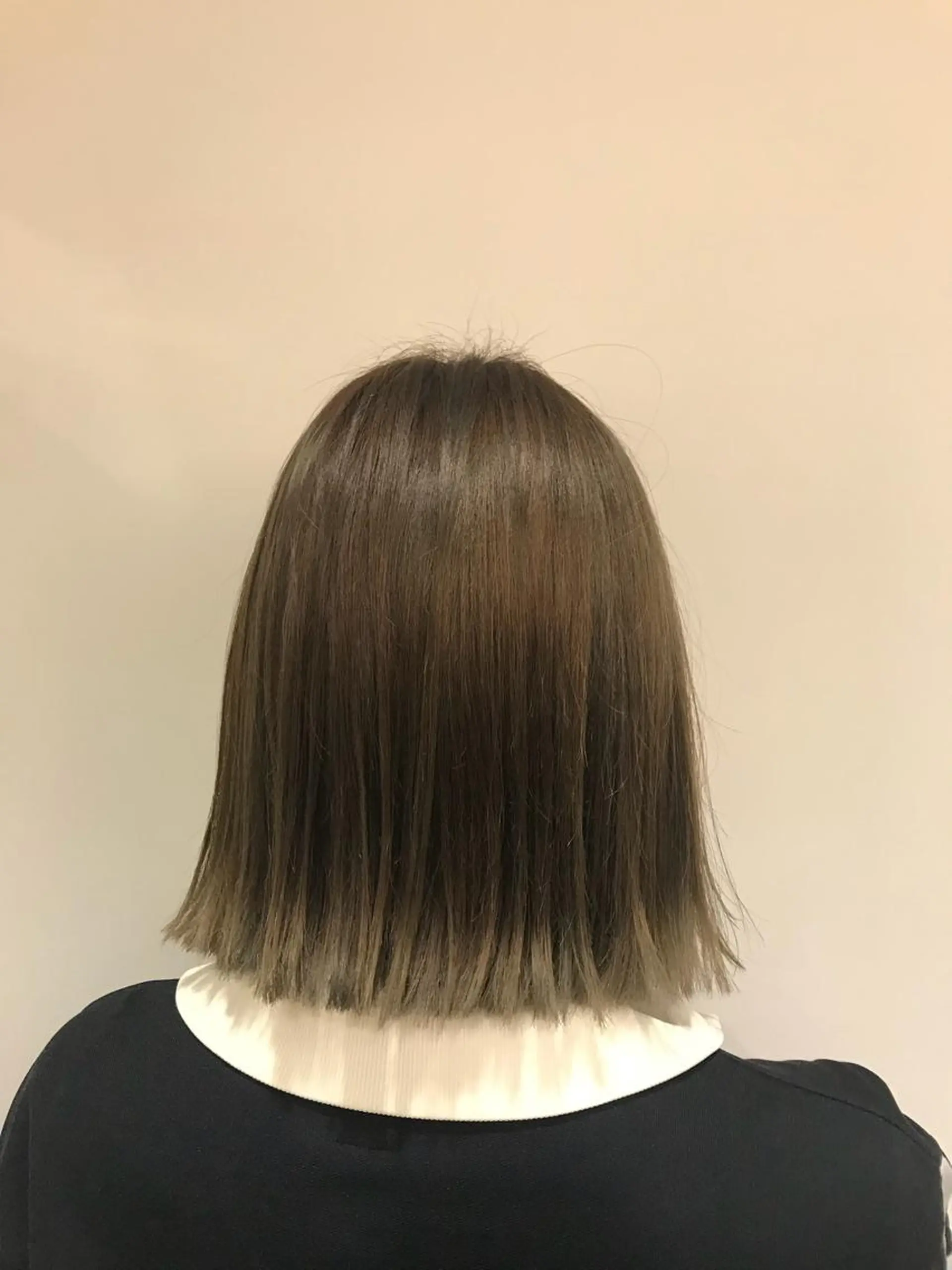 ミディアム カラー カット ヘアカラー トリートメント 仁木 謙太のヘアスタイル