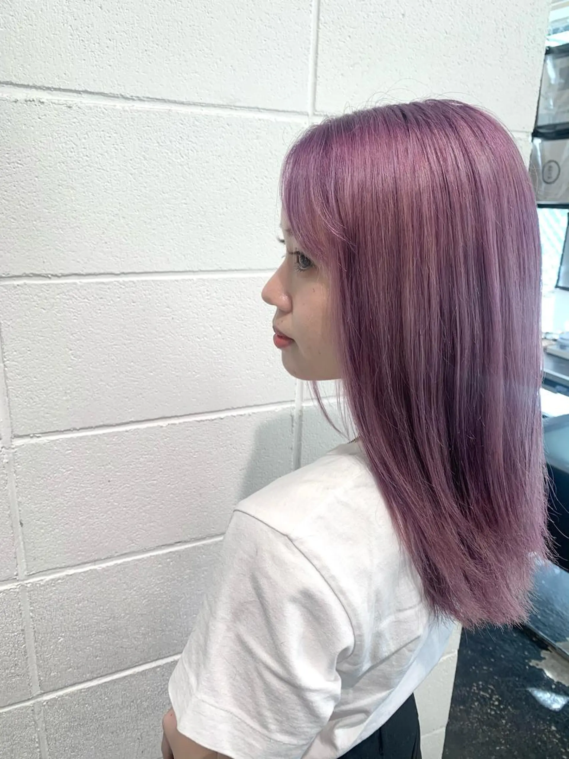 セミロング カット ヘアカラー トリートメント HARU//原宿🤍 リピート率NO.1のヘアスタイル