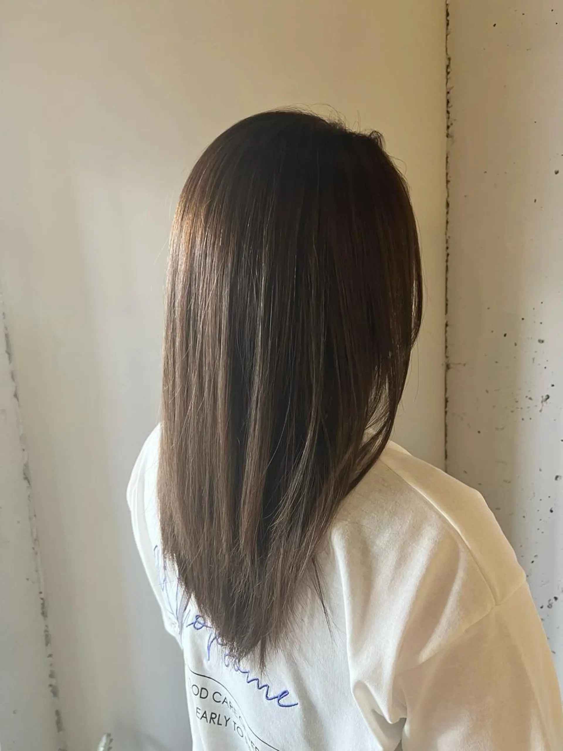 セミロング カラー ハイライトカラー ハイライト カラースペシャリスト しょう🧑🏼‍🎨のヘアスタイル