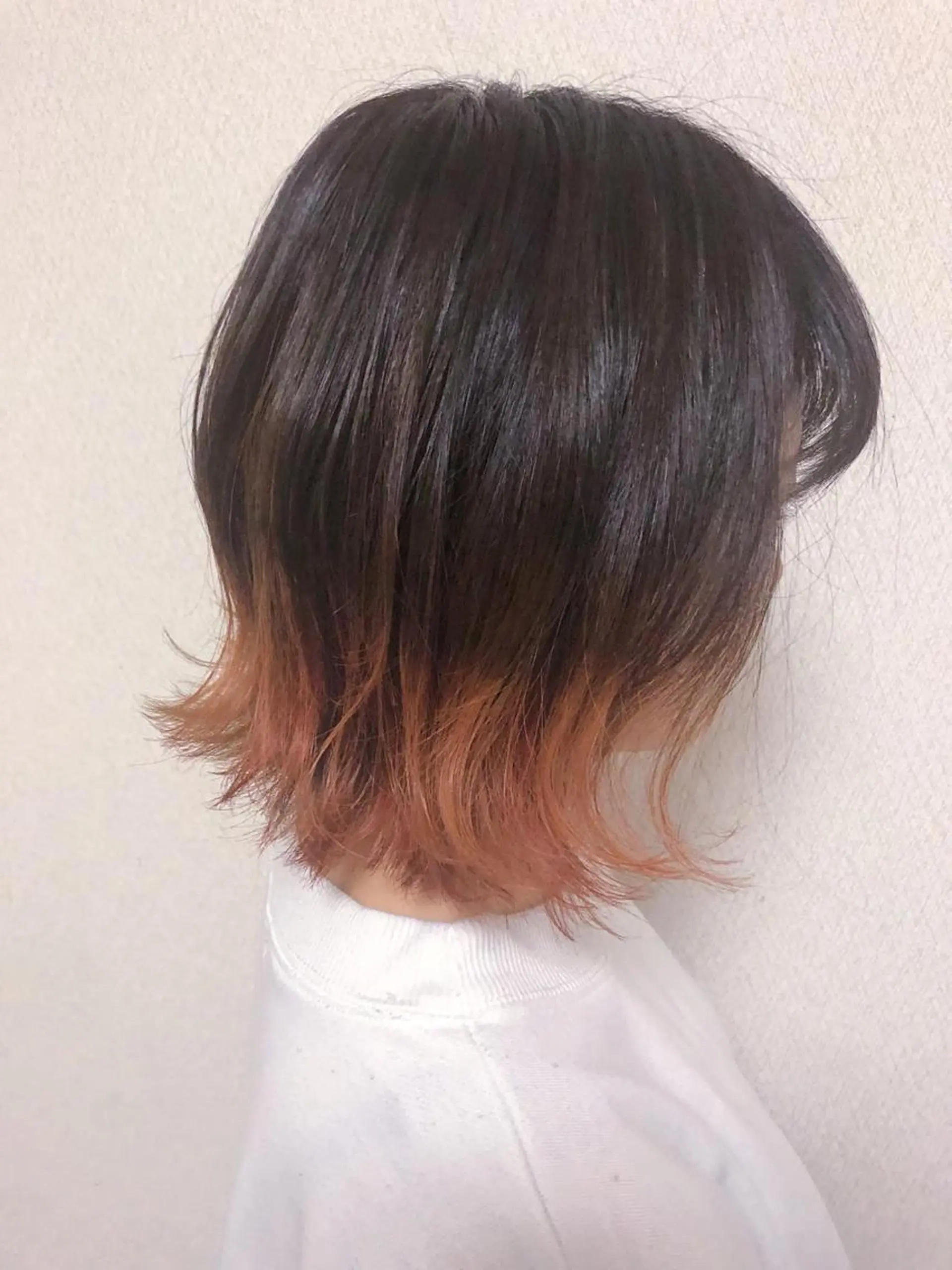 ミディアム カラー ケアブリーチ /髪質 改善/古橋圭史郎のヘアスタイル