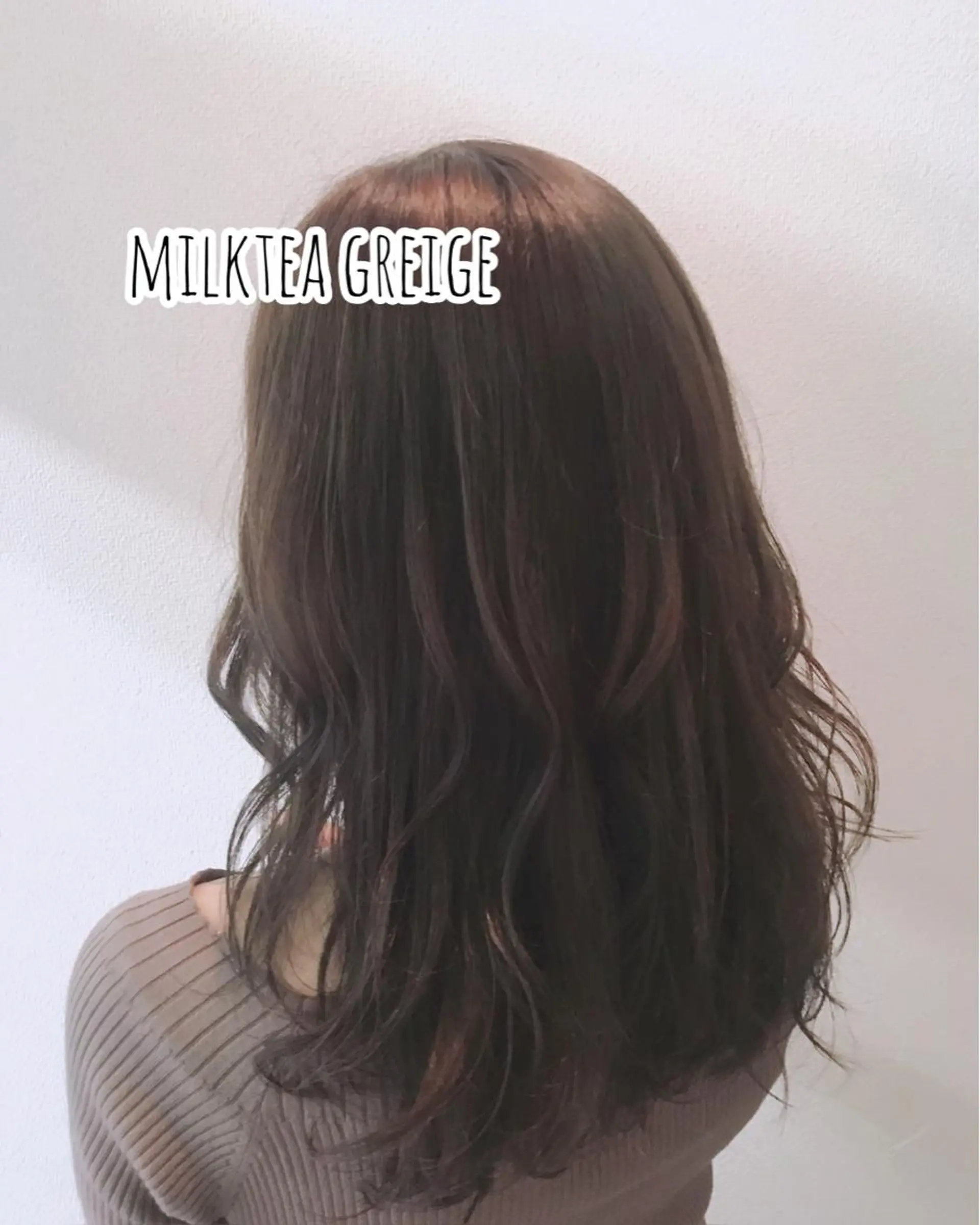 ロング カラー パーマ 年間1500人担当 代表　南一路のヘアスタイル