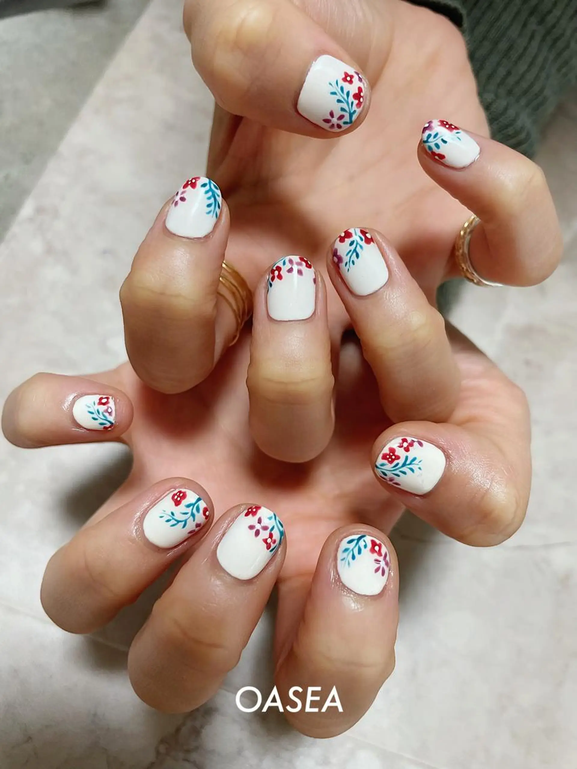 ネイル ハンドネイル 🌞💜 KAORI 🌴のネイルデザイン