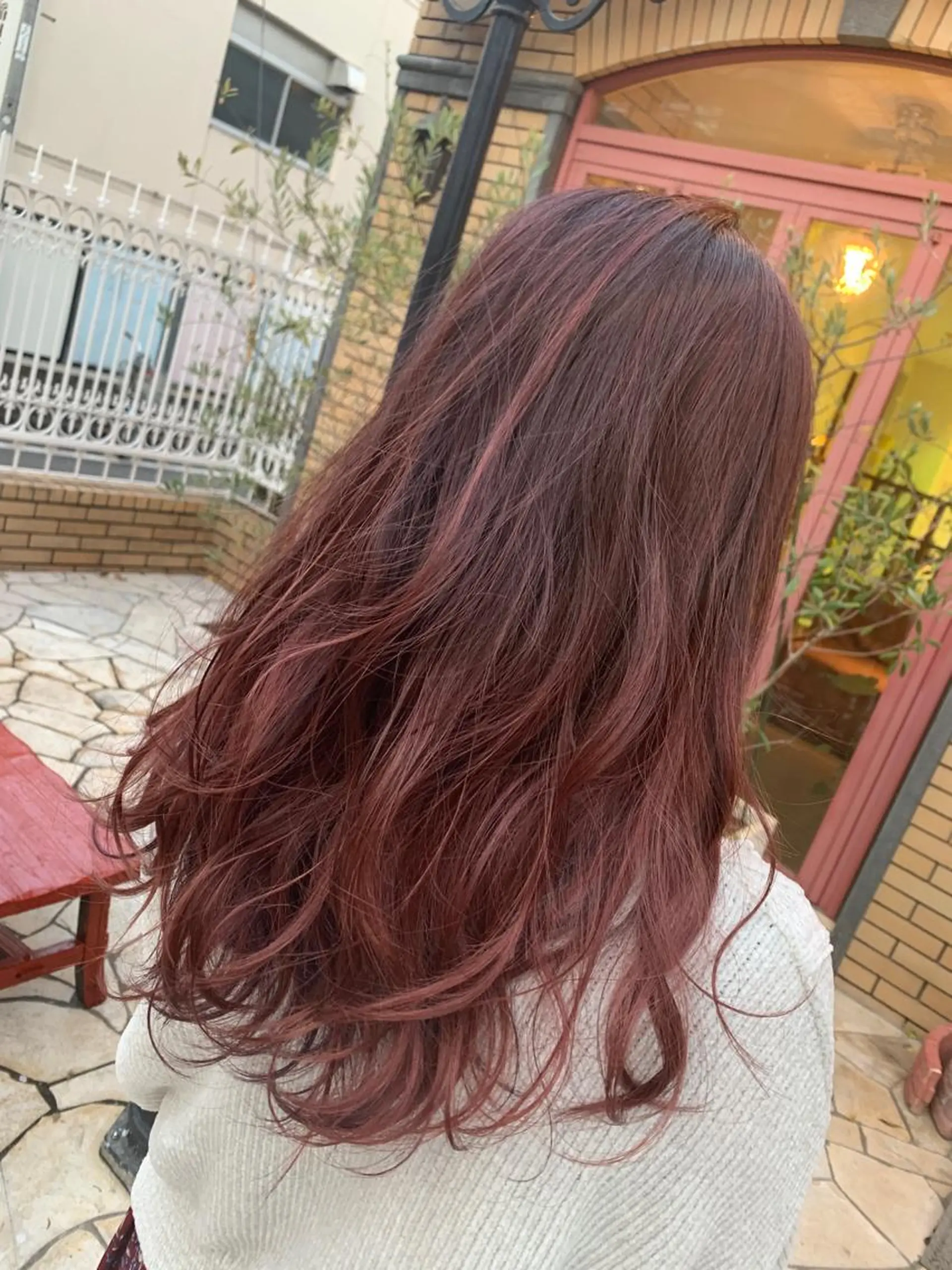 ロング カラー 今村 愛美のヘアスタイル