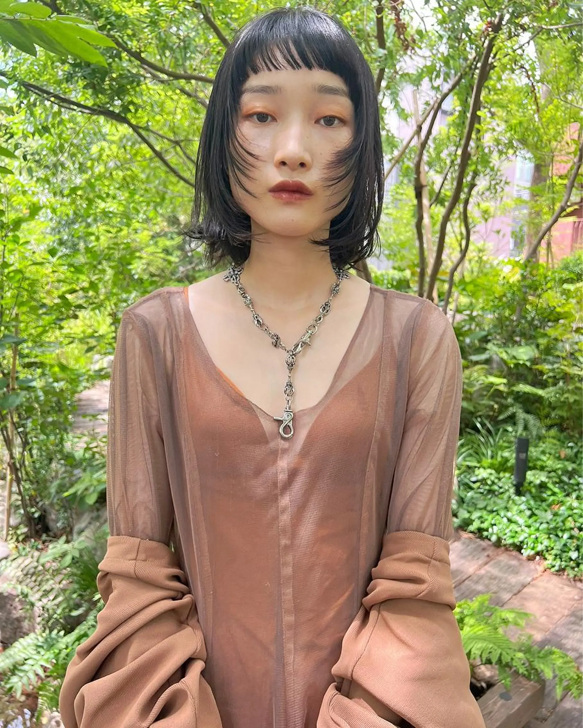 ミディアム カラー haco＋所属・圧倒的デザイン力 店長🎨RENAのヘアスタイル