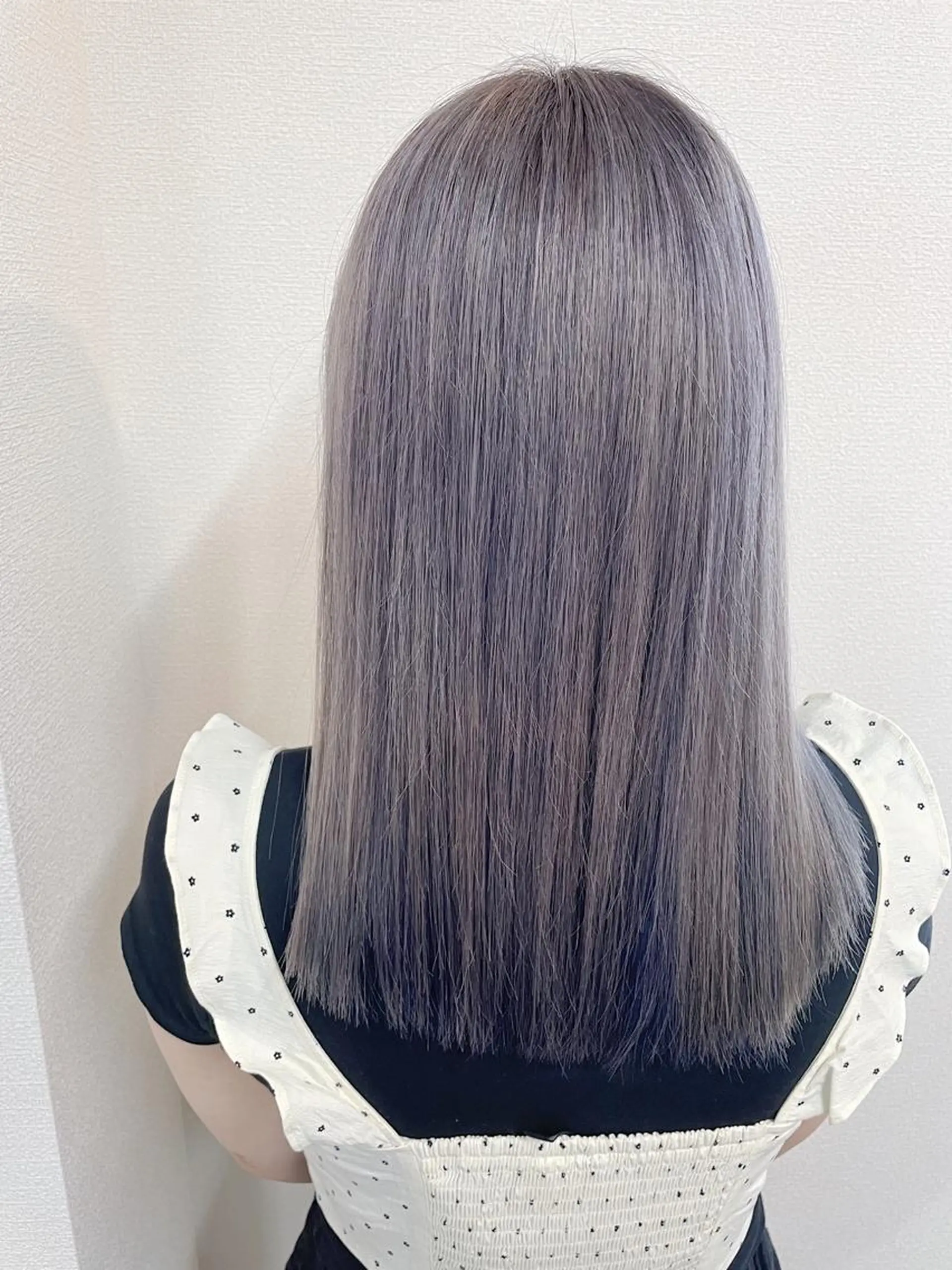 セミロング カラー ケアブリーチ /髪質 改善/古橋圭史郎のヘアスタイル