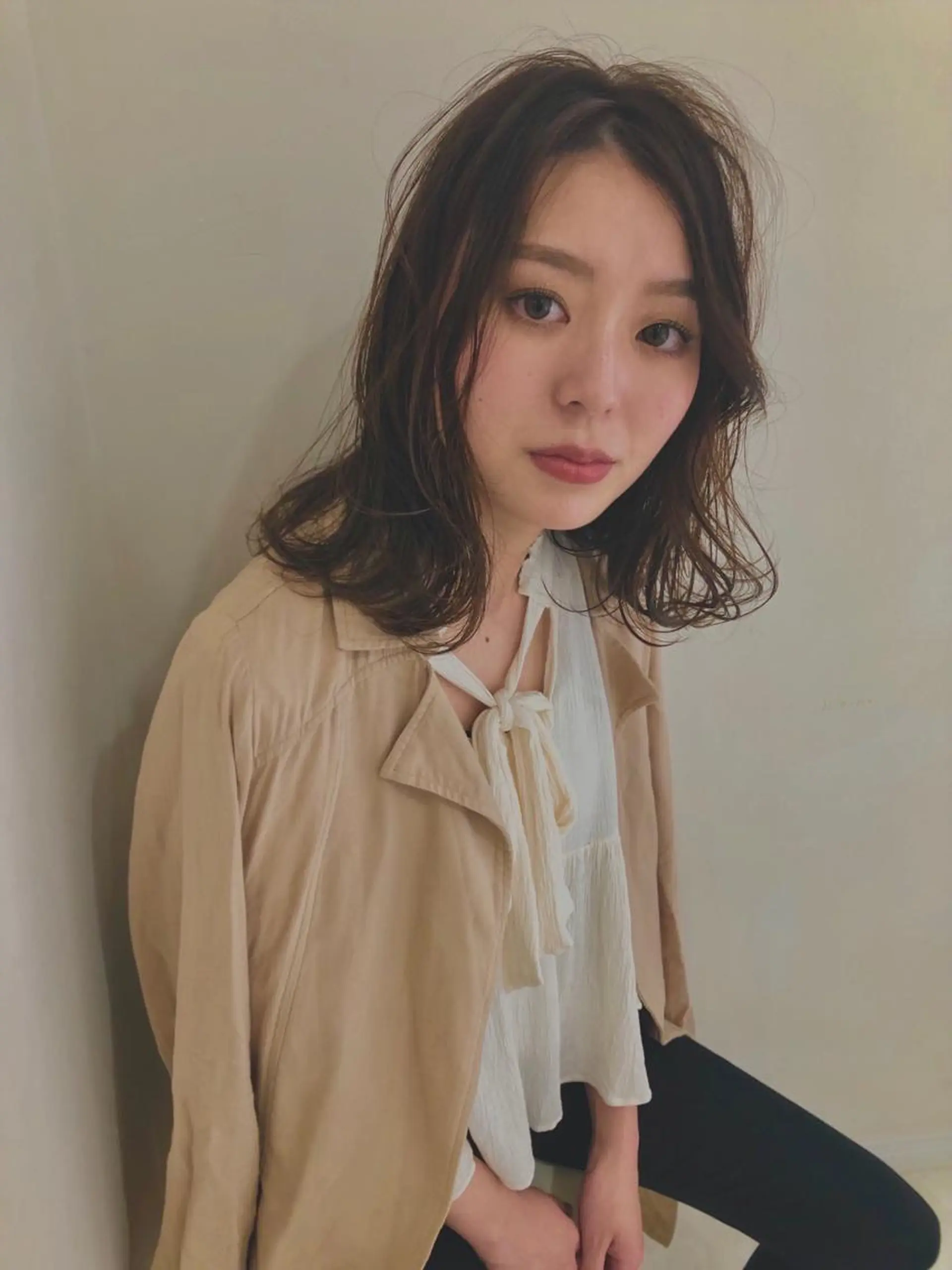 セミロング 過去一の柔髪ヘア 🌿einshairのヘアスタイル