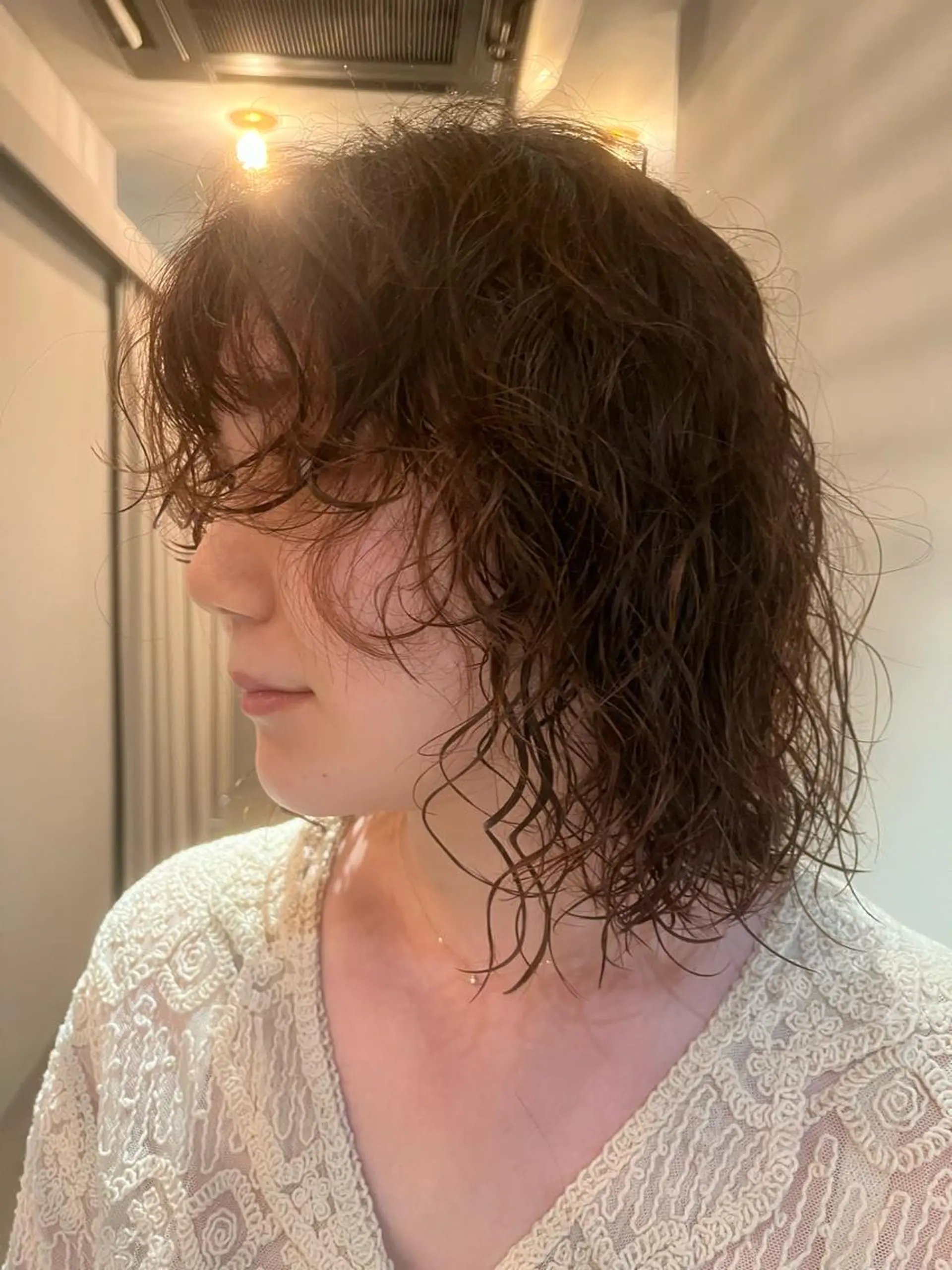 ミディアム ミディアムパーマ ボブ 渋谷/原宿/メンズ/ コヤマトモヤのヘアスタイル