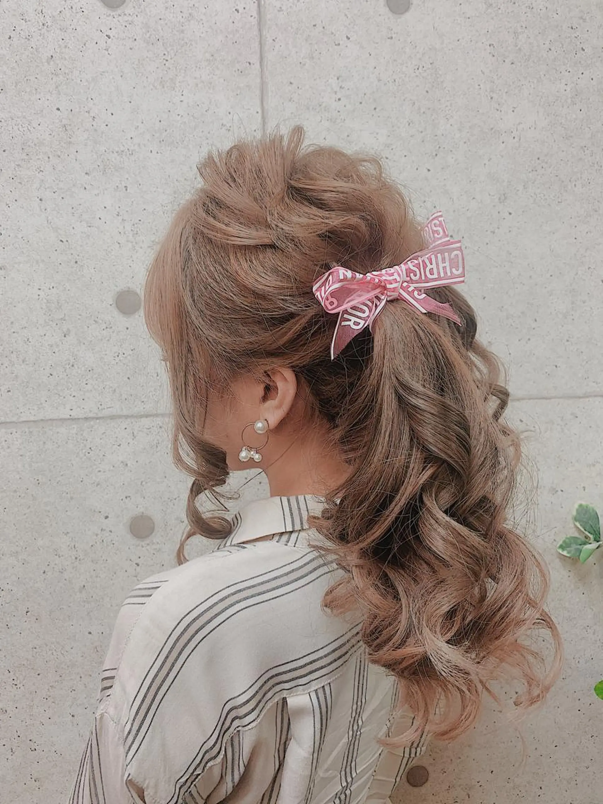 ロング ヘアアレンジ ツインテール 京都最安価エクステ muuka🦋のヘアスタイル