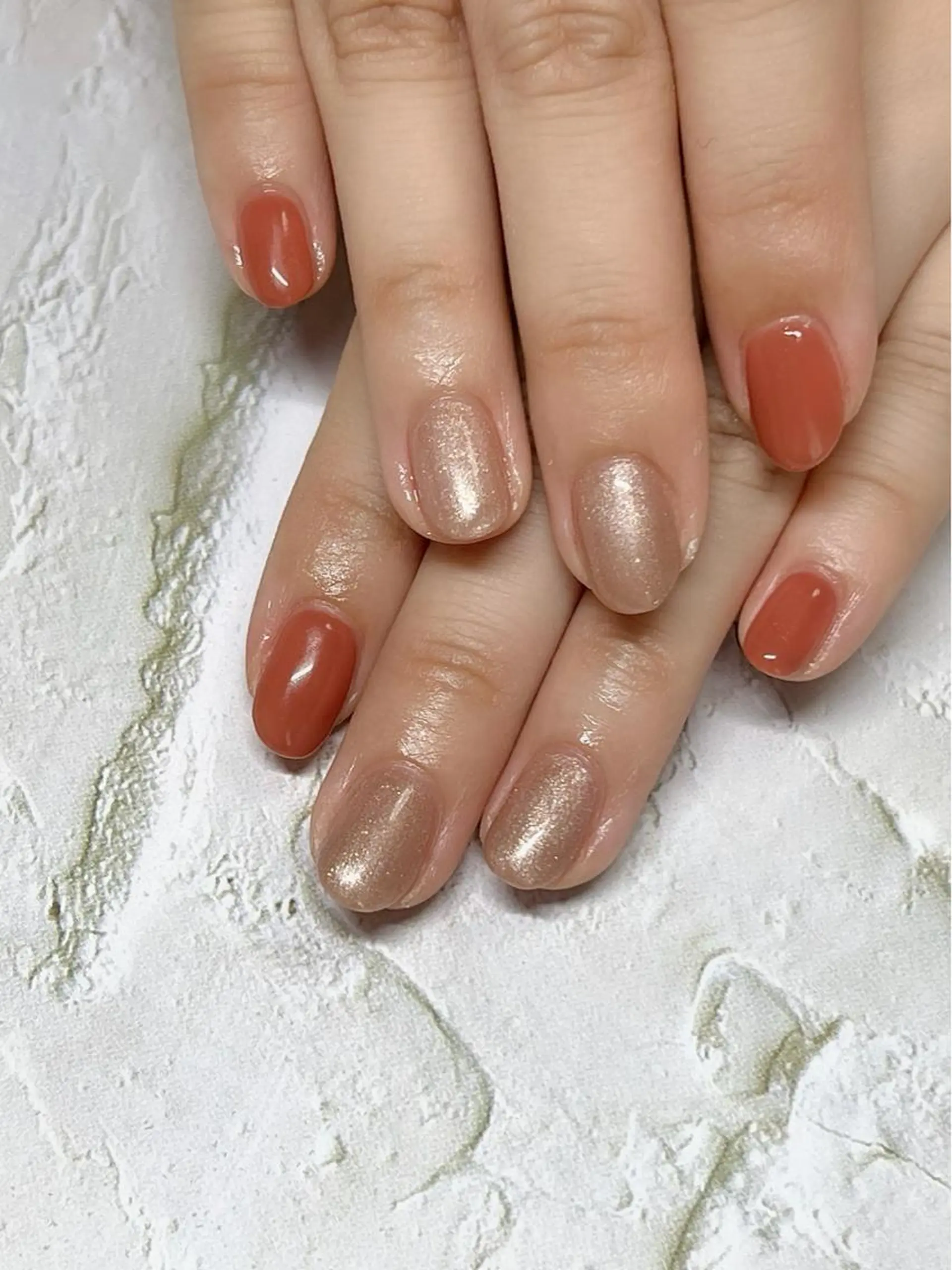 ネイル ワンカラーネイル ハンドネイル 'a'ala nailのネイルデザイン