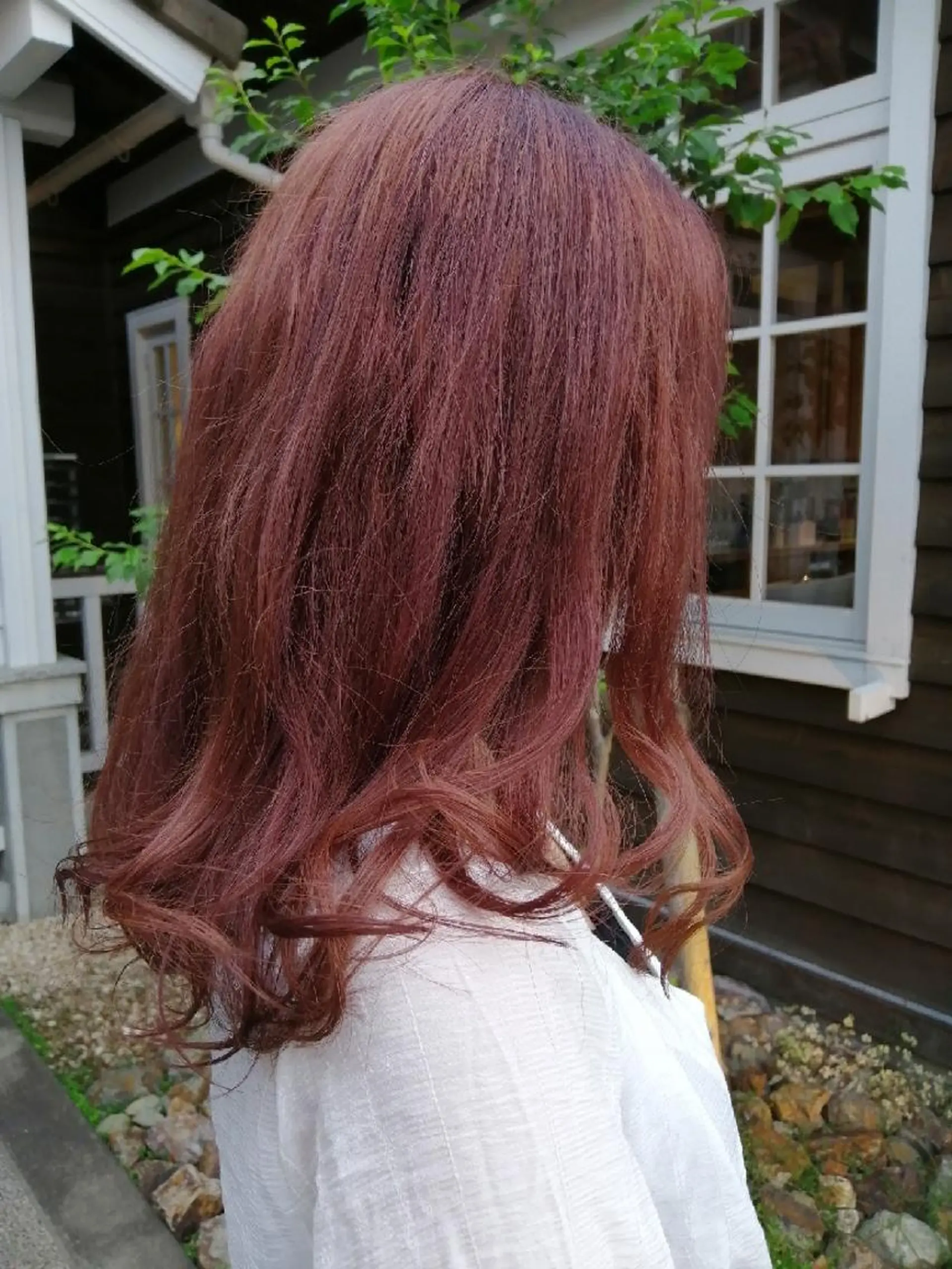 ロング カラー 足立 悠輔のヘアスタイル