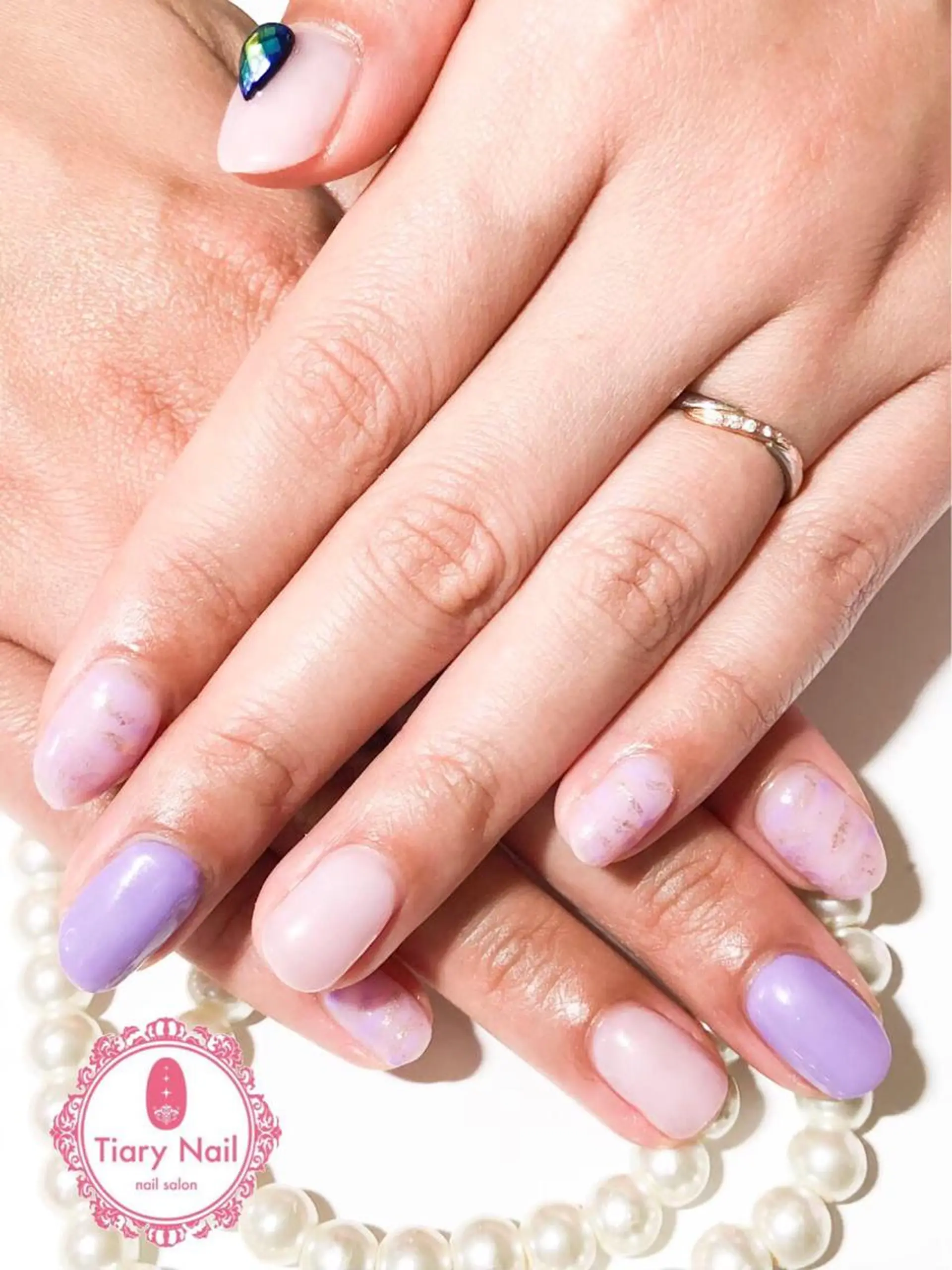 ネイル tiarynail K K🐼のネイルデザイン