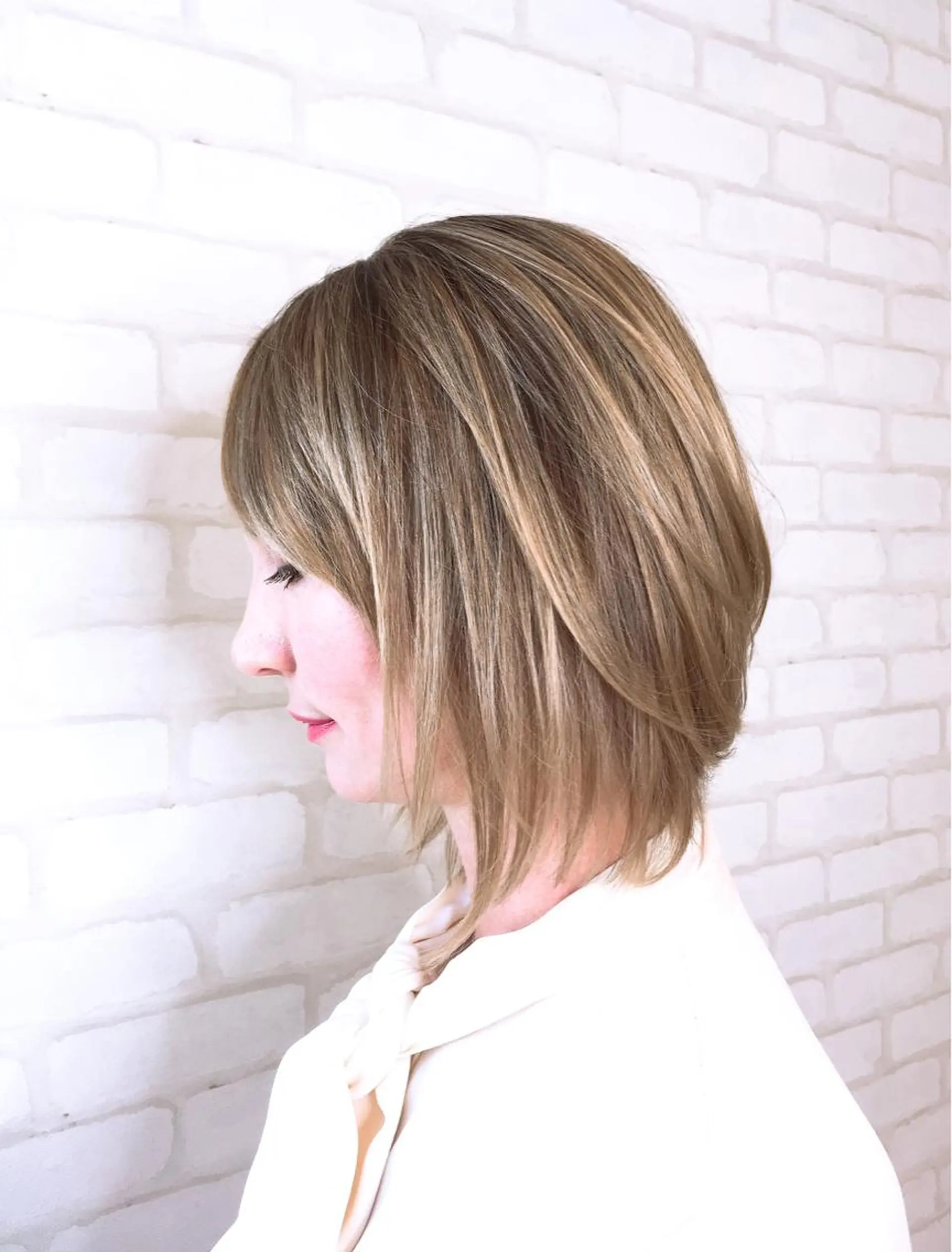 ショート アオガミ （前髪顔周りカット）のヘアスタイル