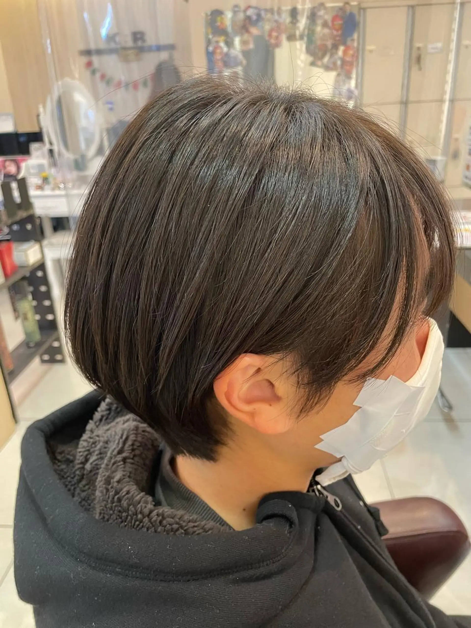 ショート カラー ヘアアレンジ リリー /Men's/パーマのヘアスタイル