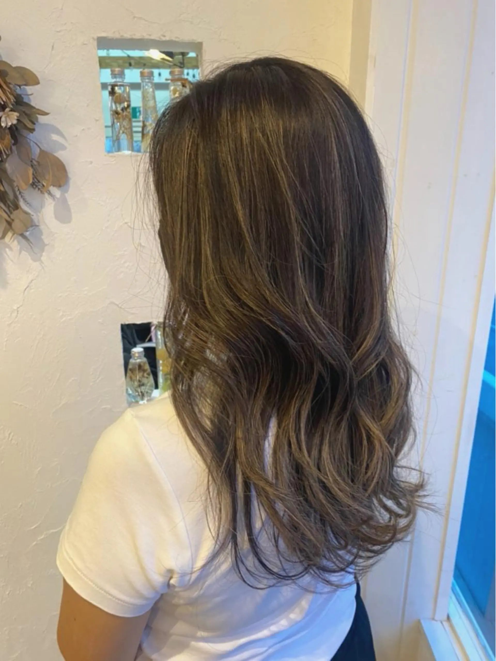 ロング カラー パーマ ヘアアレンジ キッズ 豊橋美容院 ソンリエのヘアスタイル