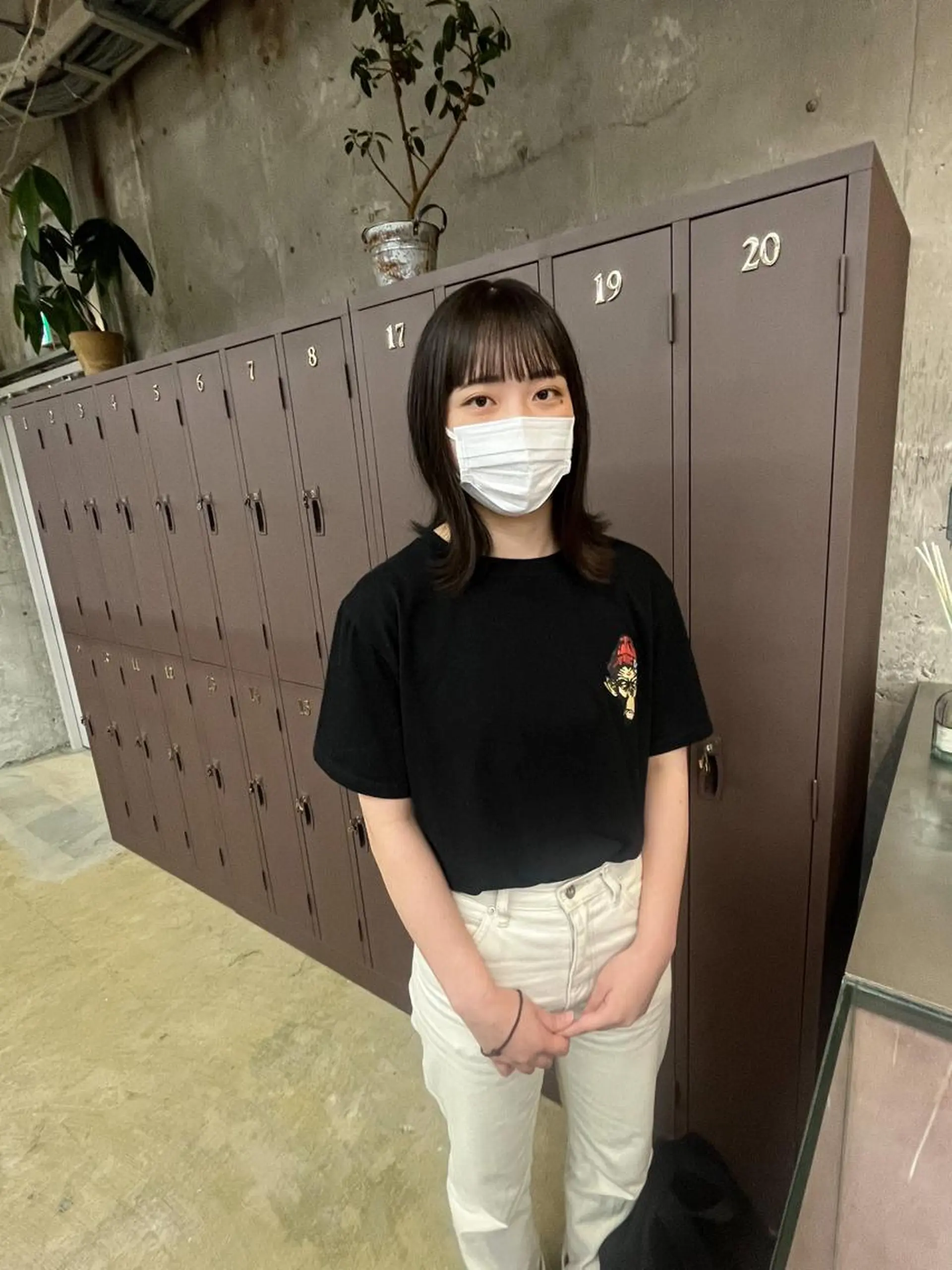 セミロング 中江 友哉のヘアスタイル