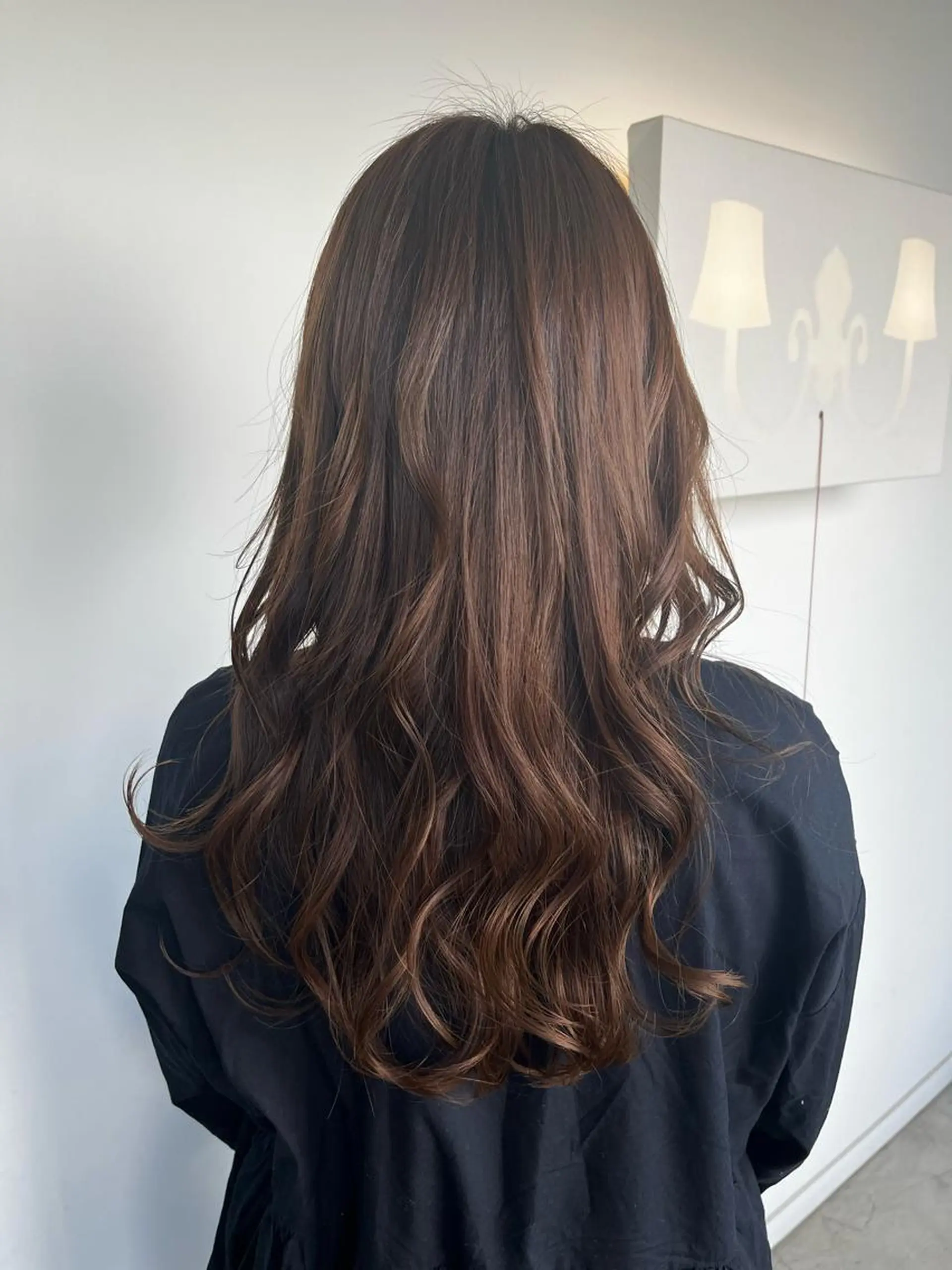 ミディアム アッシュ アッシュグレー アッシュグレージュ おせ ちさとのヘアスタイル