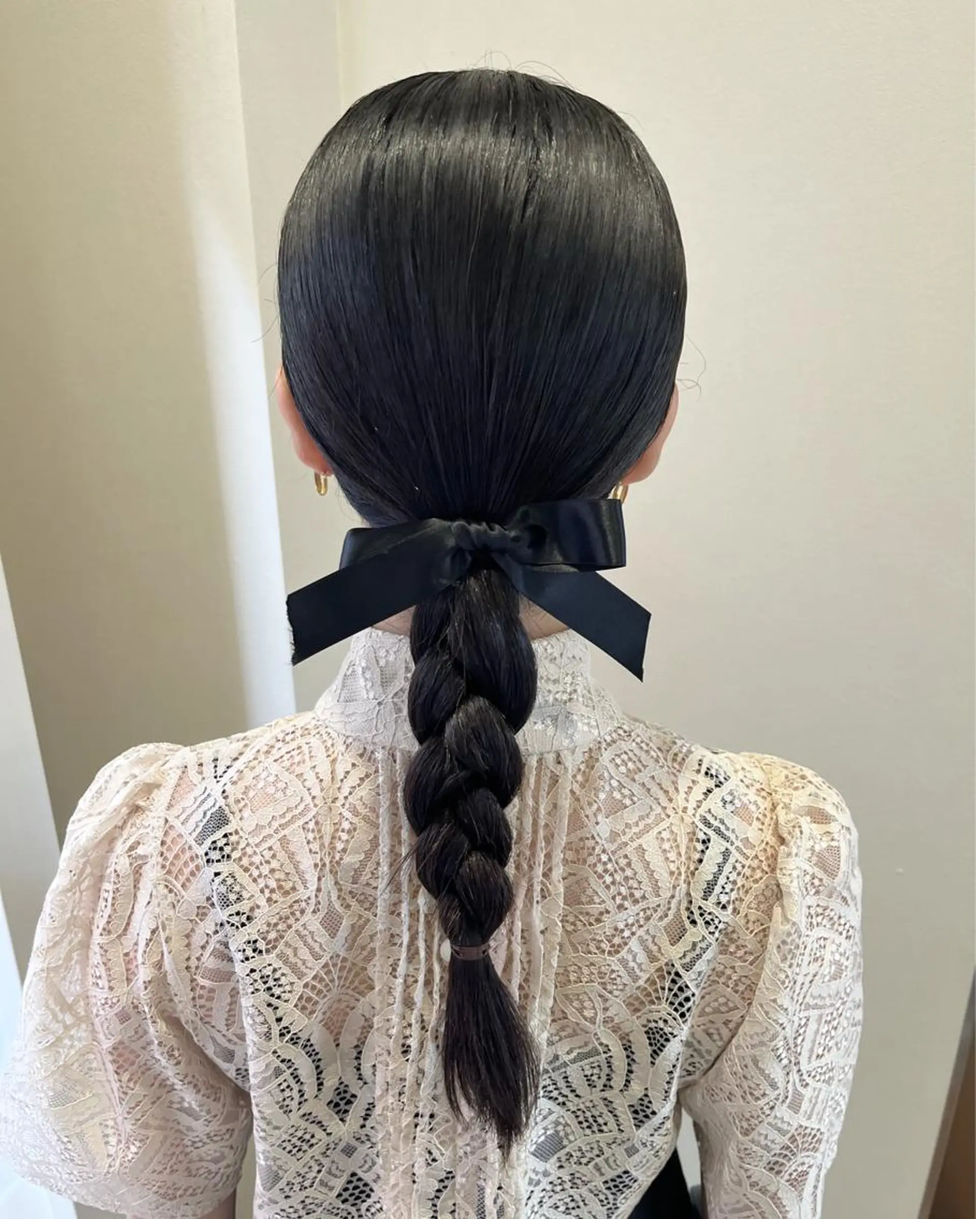 セミロング ヘアアレンジ ヘアセット サソウ ユリエ🥥のヘアスタイル