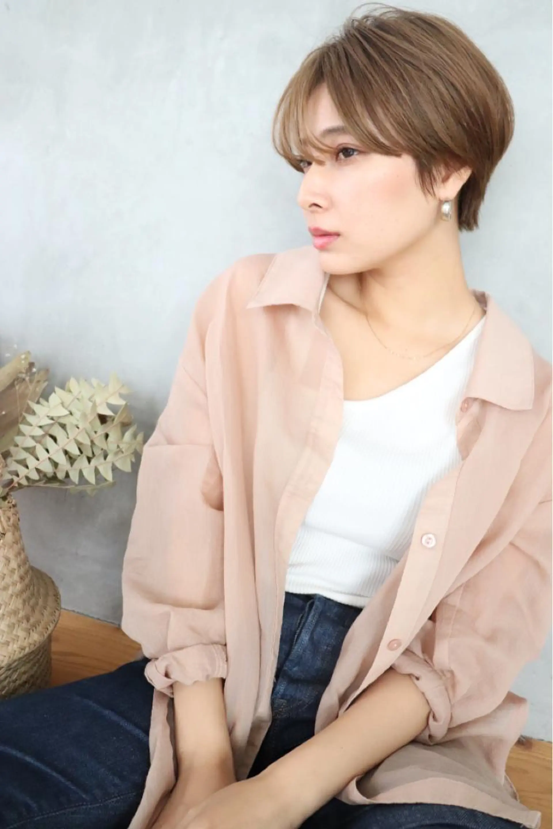 ショート 長江 諒のヘアスタイル