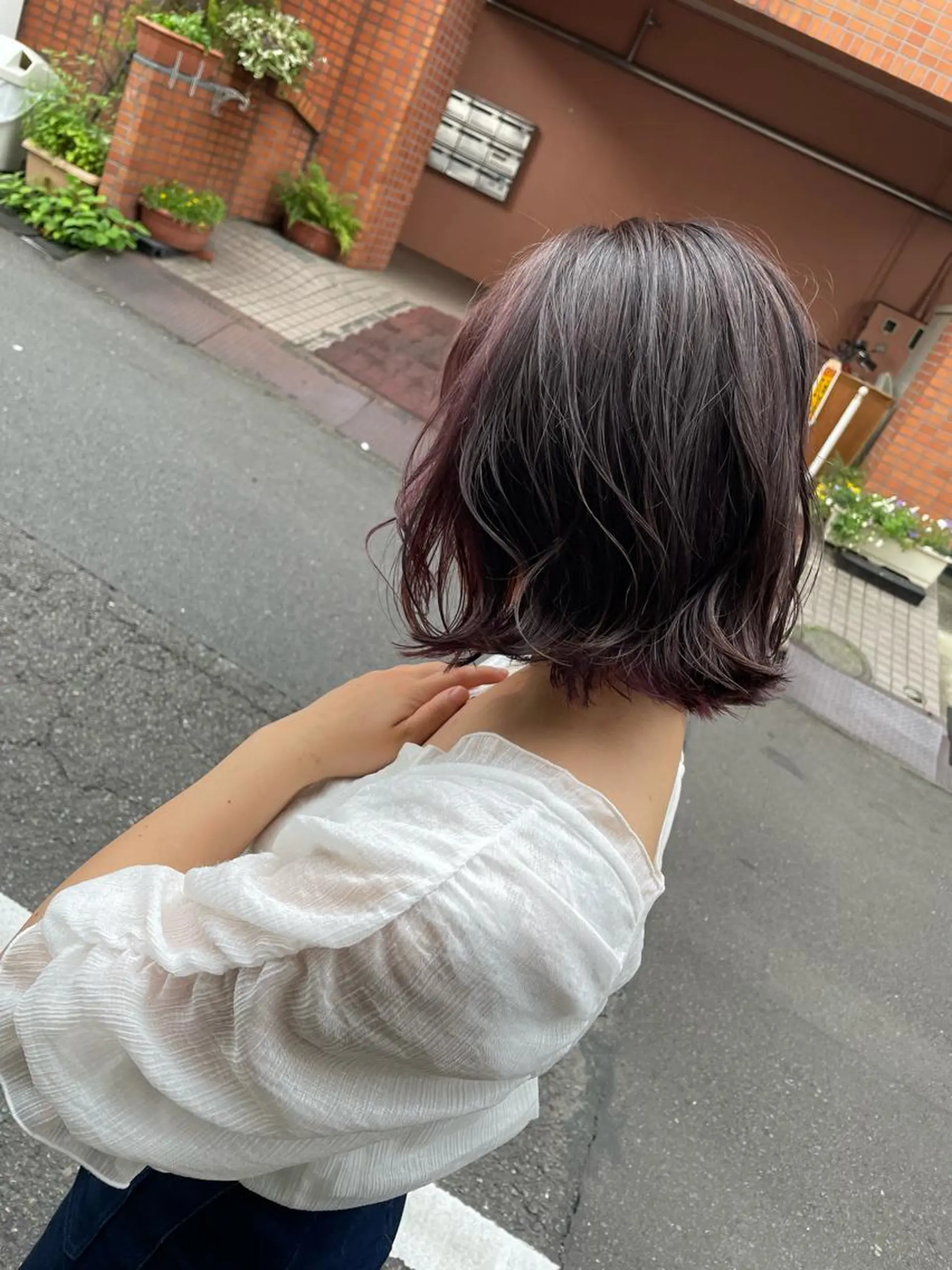 ミディアム カラー インナーカラー ピンクカラー カット ヘアカラー AN'TIA小作代表 ⭐︎kazuma⭐︎のヘアスタイル