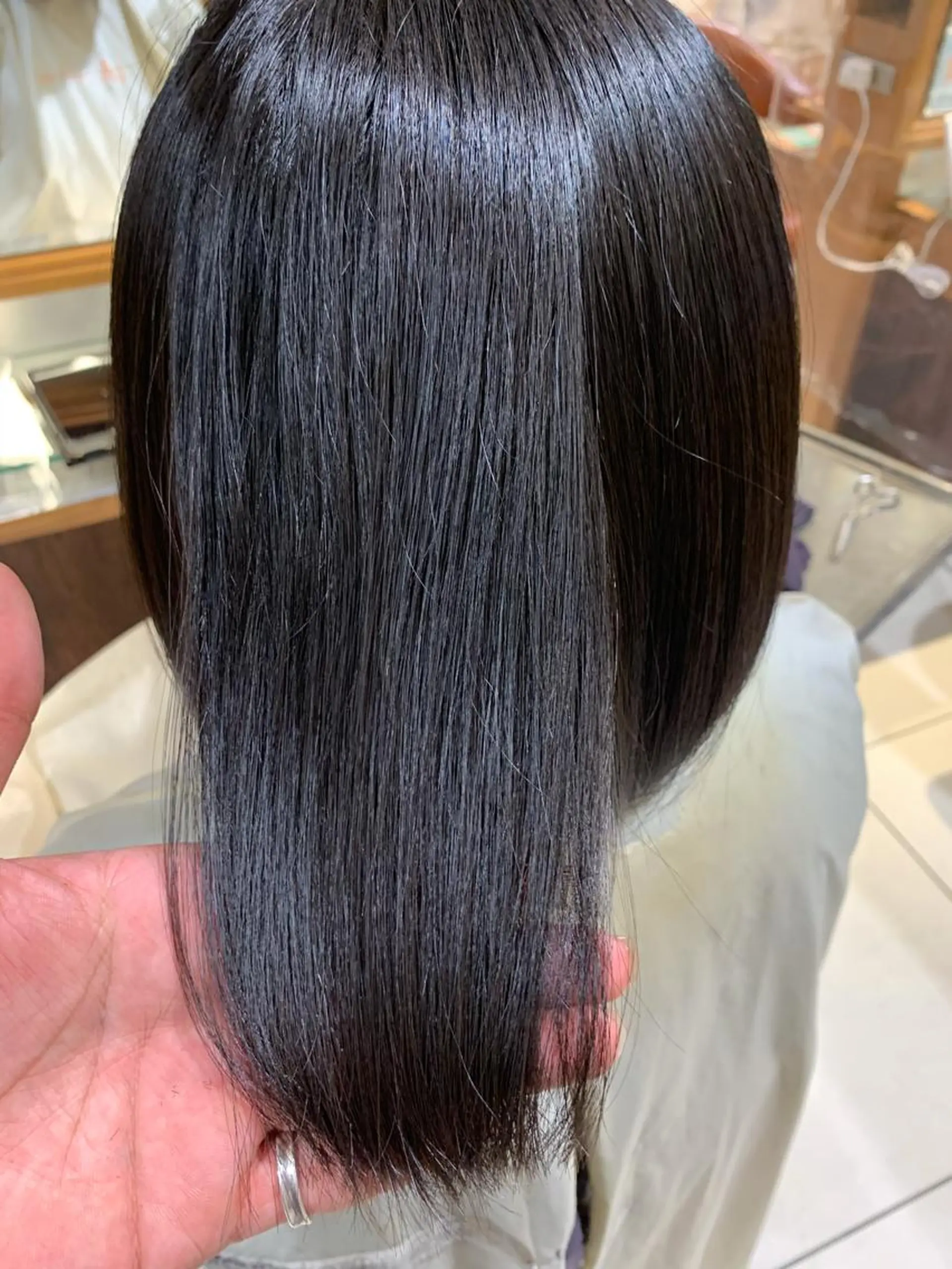 ミディアム 新宿メンズパーマ特化 メンズバレイヤージュのヘアスタイル