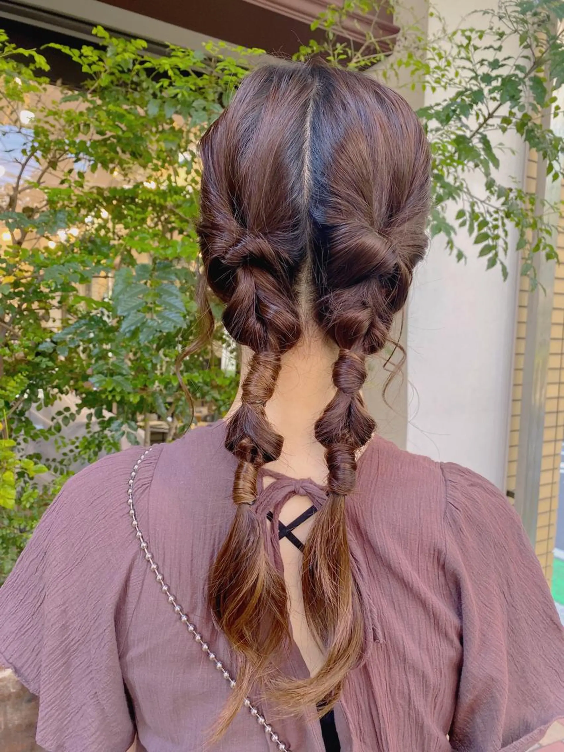 ロング ヘアアレンジ ヘアセット 勝野 麻美のヘアスタイル