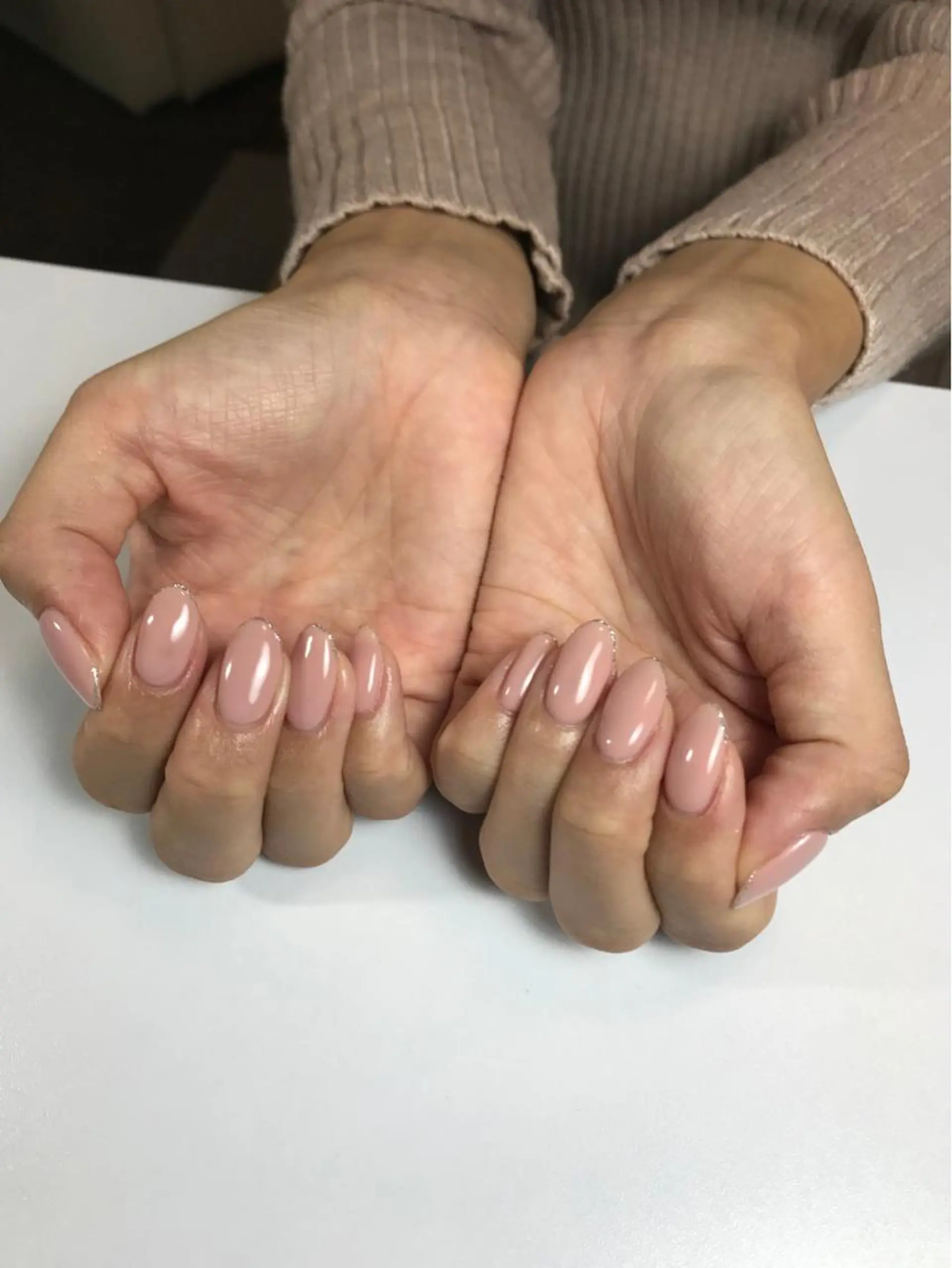 ネイル ラメ(グリッター) 松山 美由紀のネイルデザイン